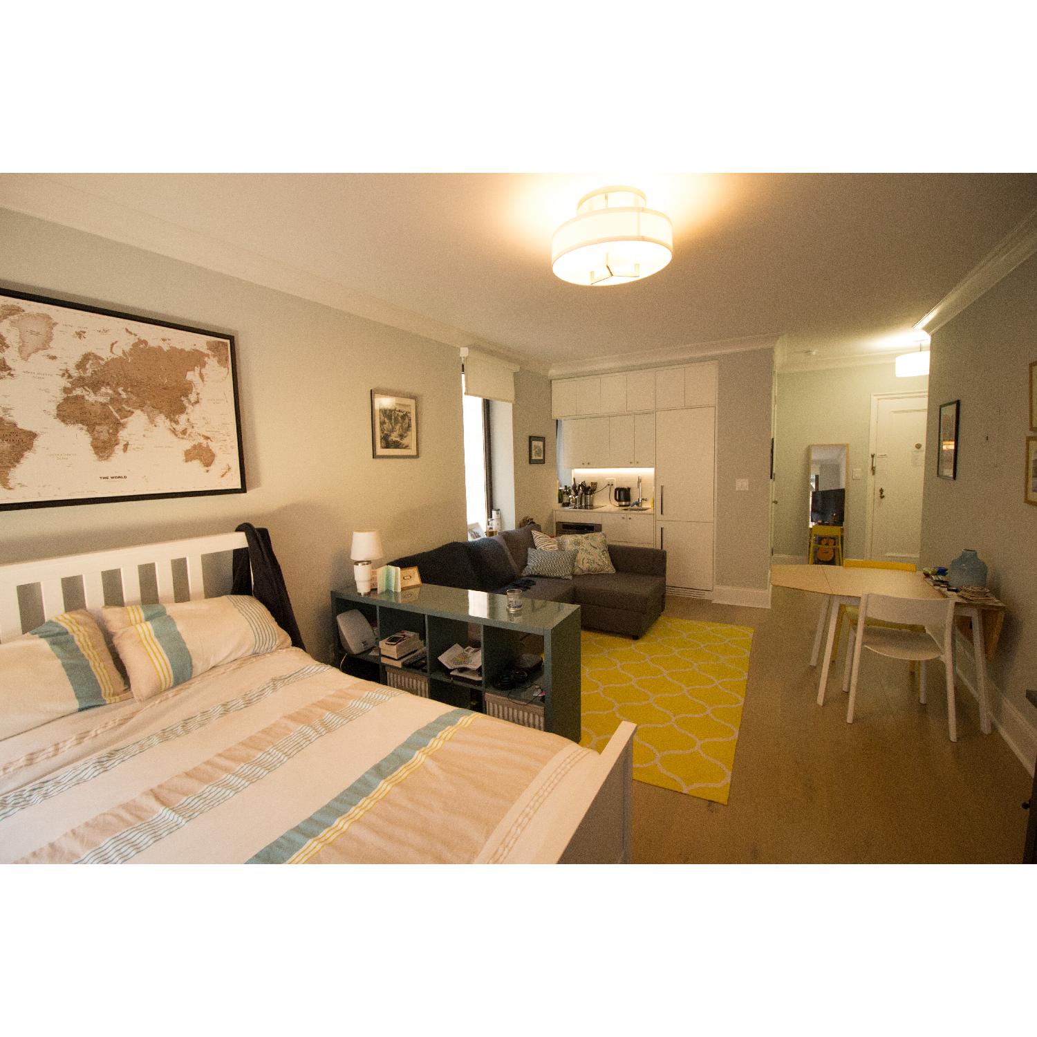 Ikea Hemnes Full Bed Frame in White - image-4