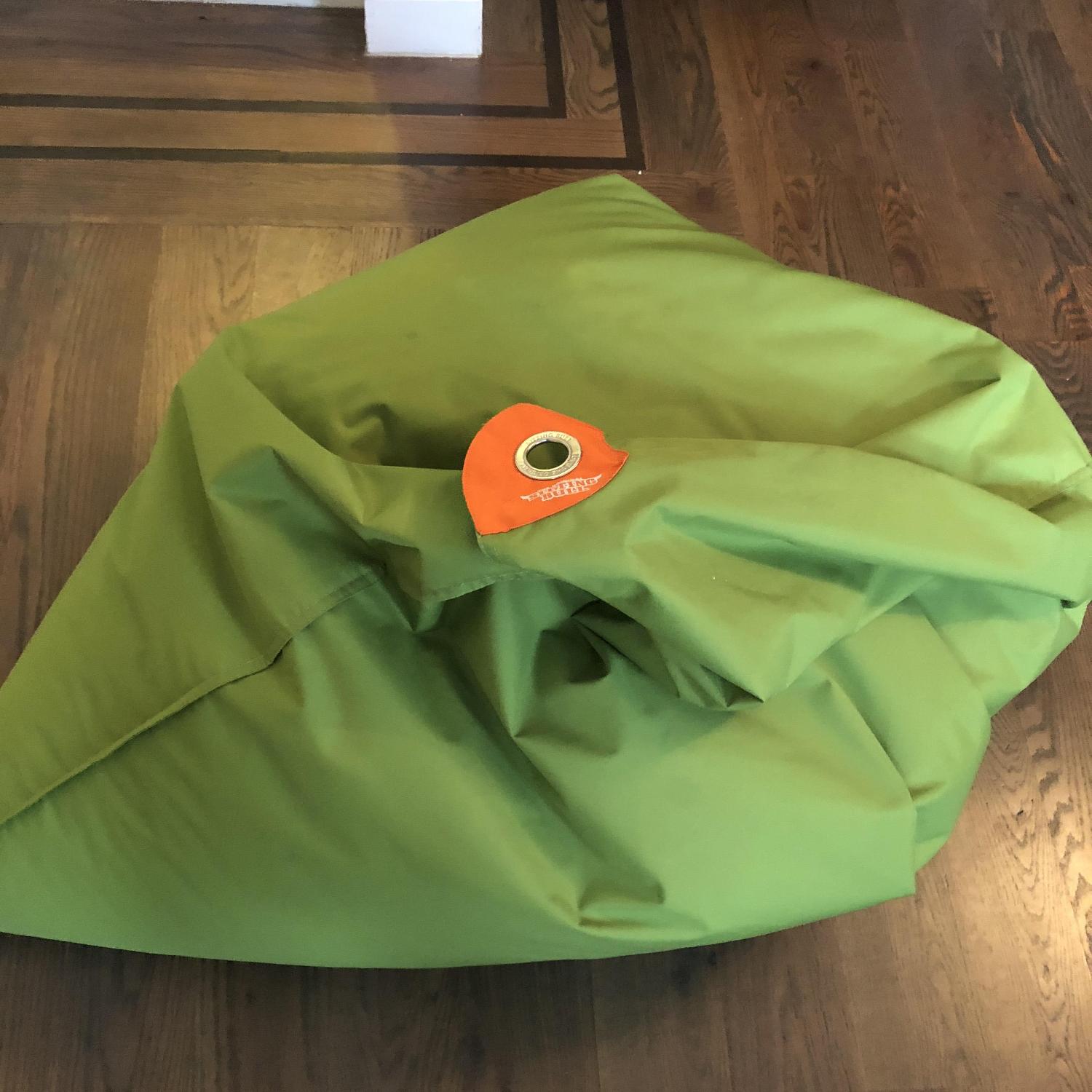 Green Bean Bag Chair - image-1