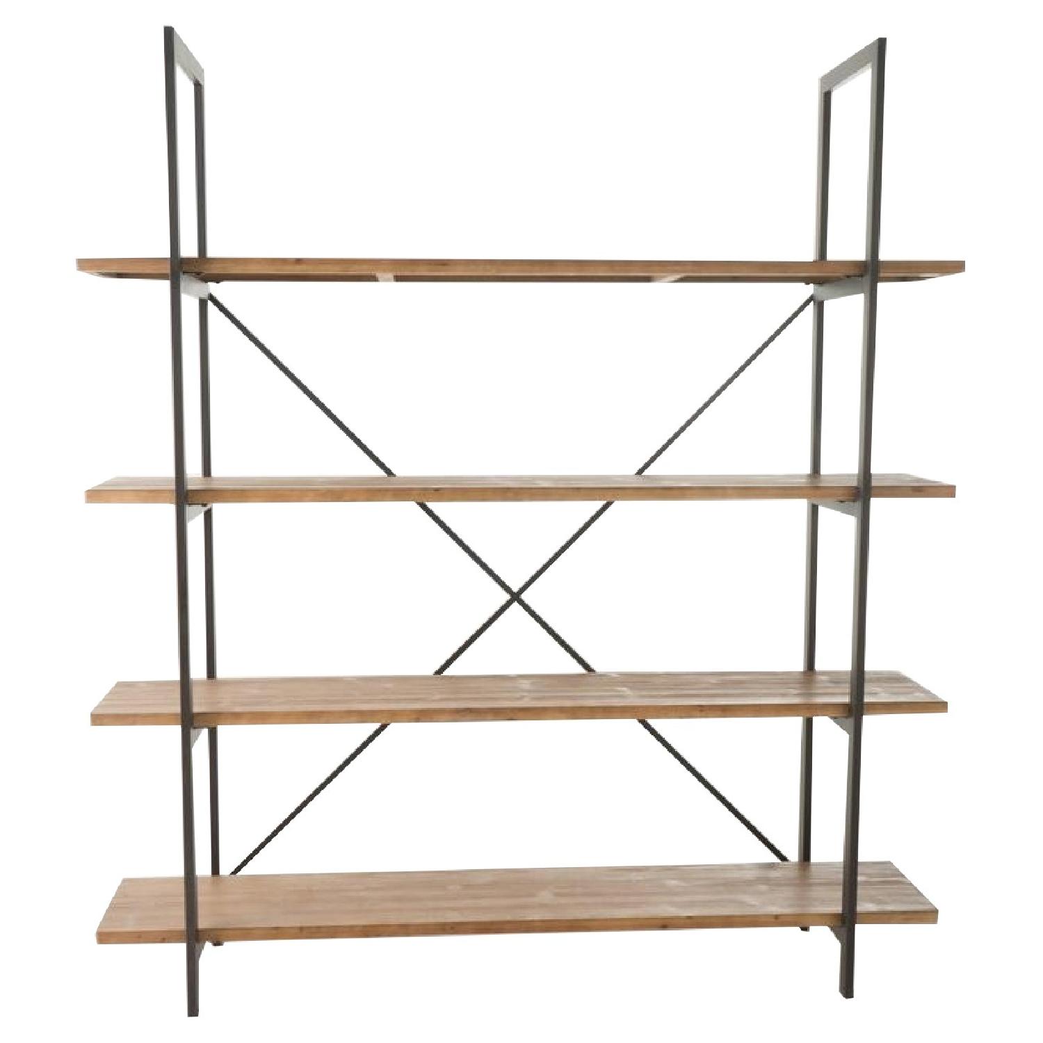 Union Rustic Caitlyn Etagere Bookcase - image-0