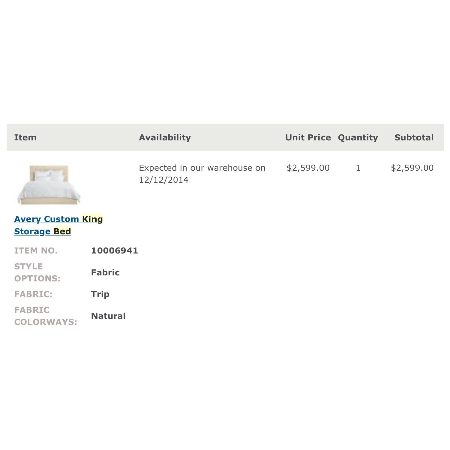 Room & Board Avery King Bed - image-7