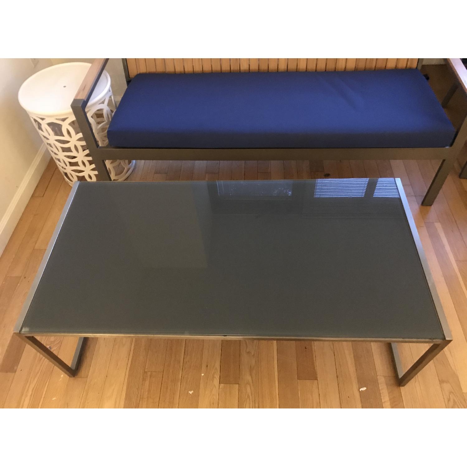 Crate & Barrel Dune Coffee Table AptDeco