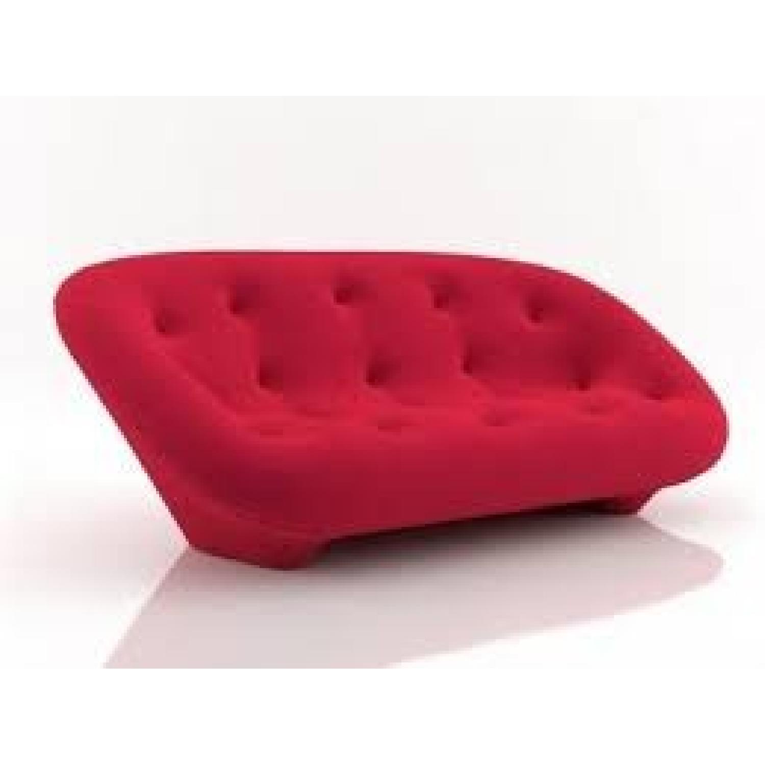 Ligne Roset Ploum Sofa in Red - image-2