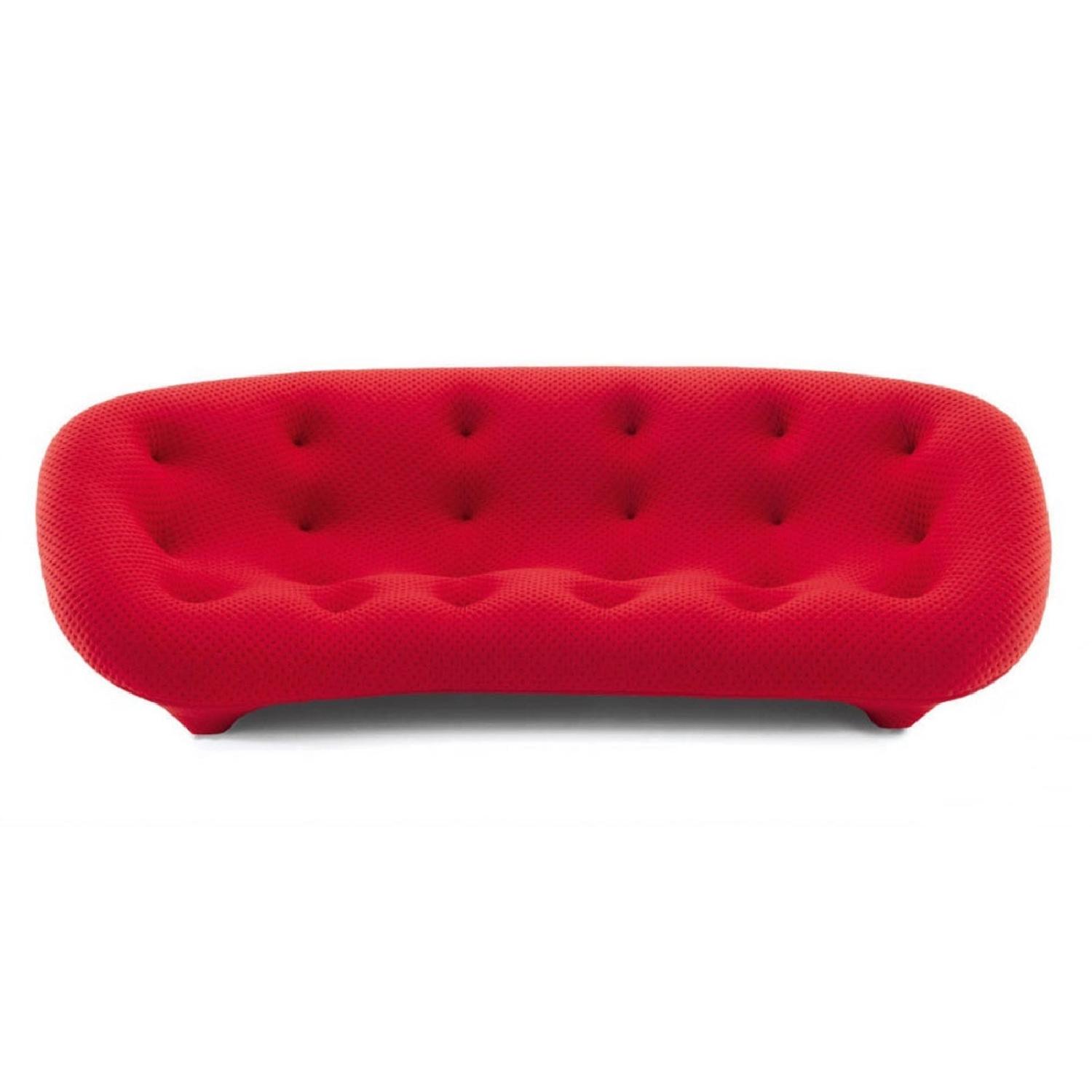 Ligne Roset Ploum Sofa in Red - image-3