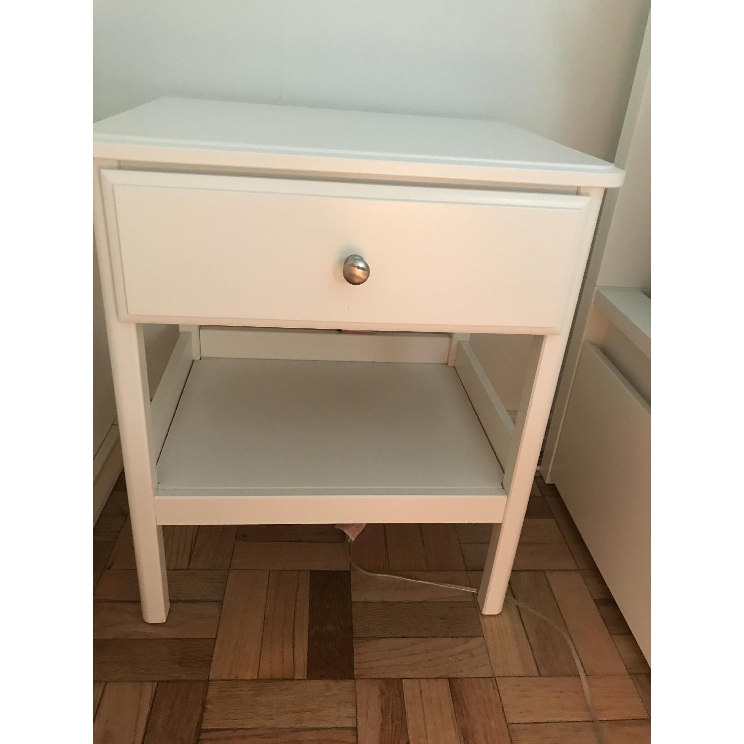 Ikea Tyssedal White Nightstands - image-2
