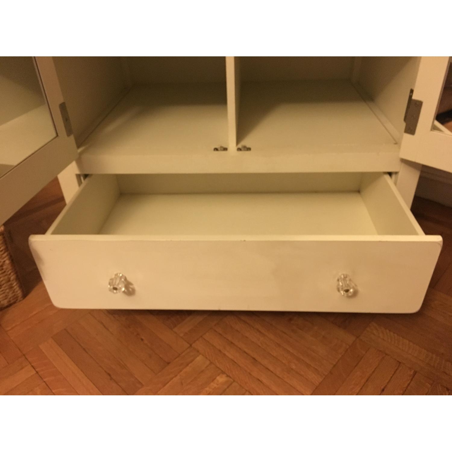 Pottery Barn Teen White Chez Moi Armoire - image-7