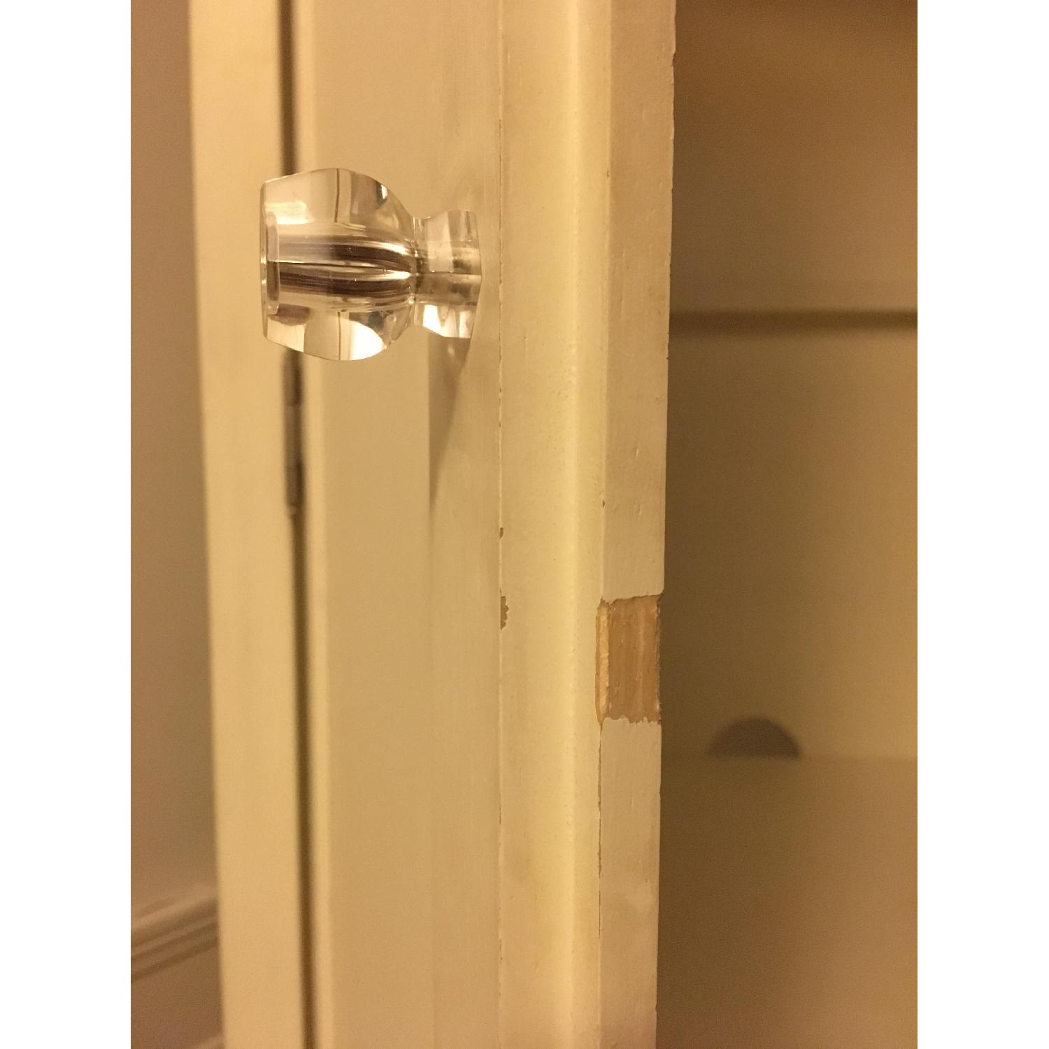 Pottery Barn Teen White Chez Moi Armoire - image-9