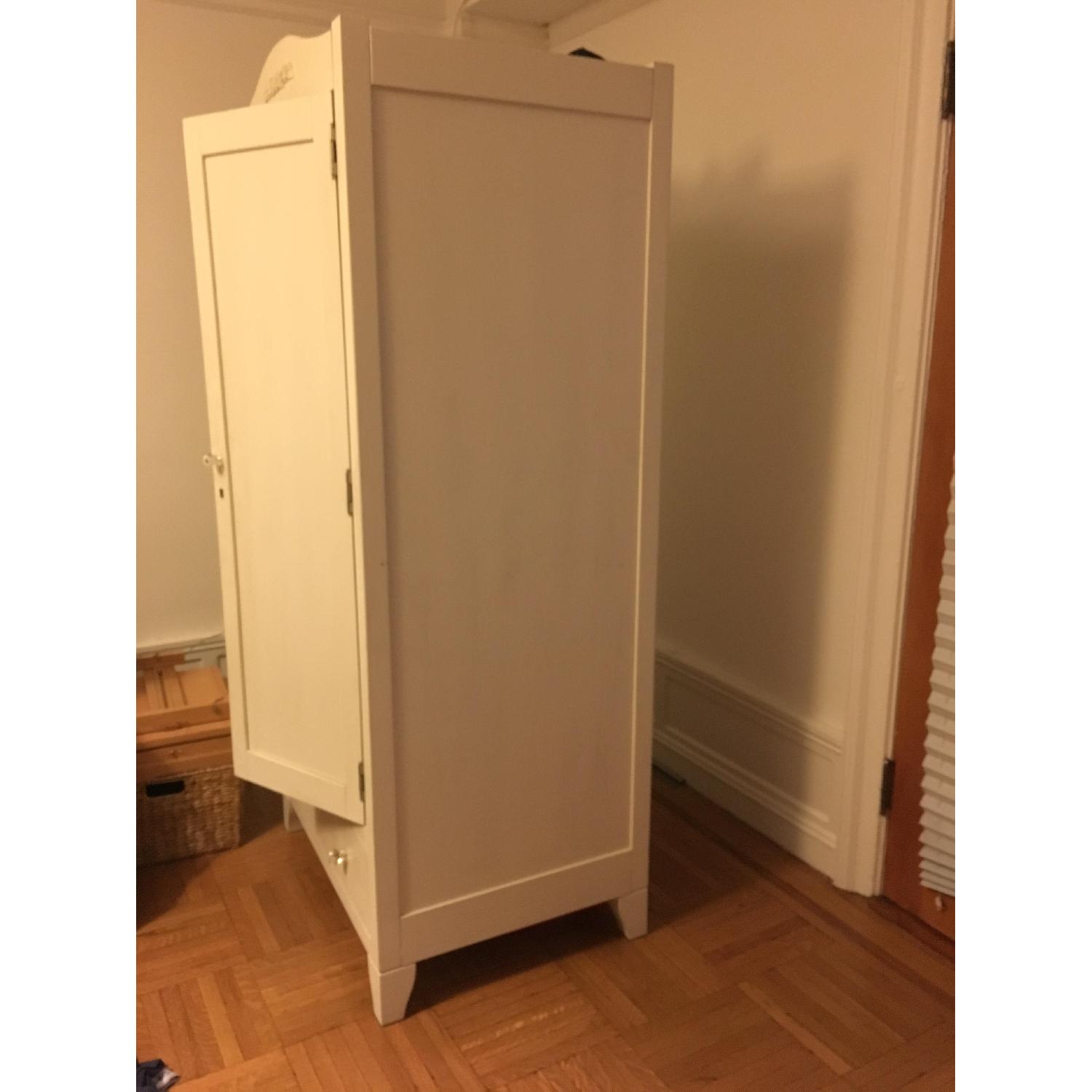Pottery Barn Teen White Chez Moi Armoire - image-12