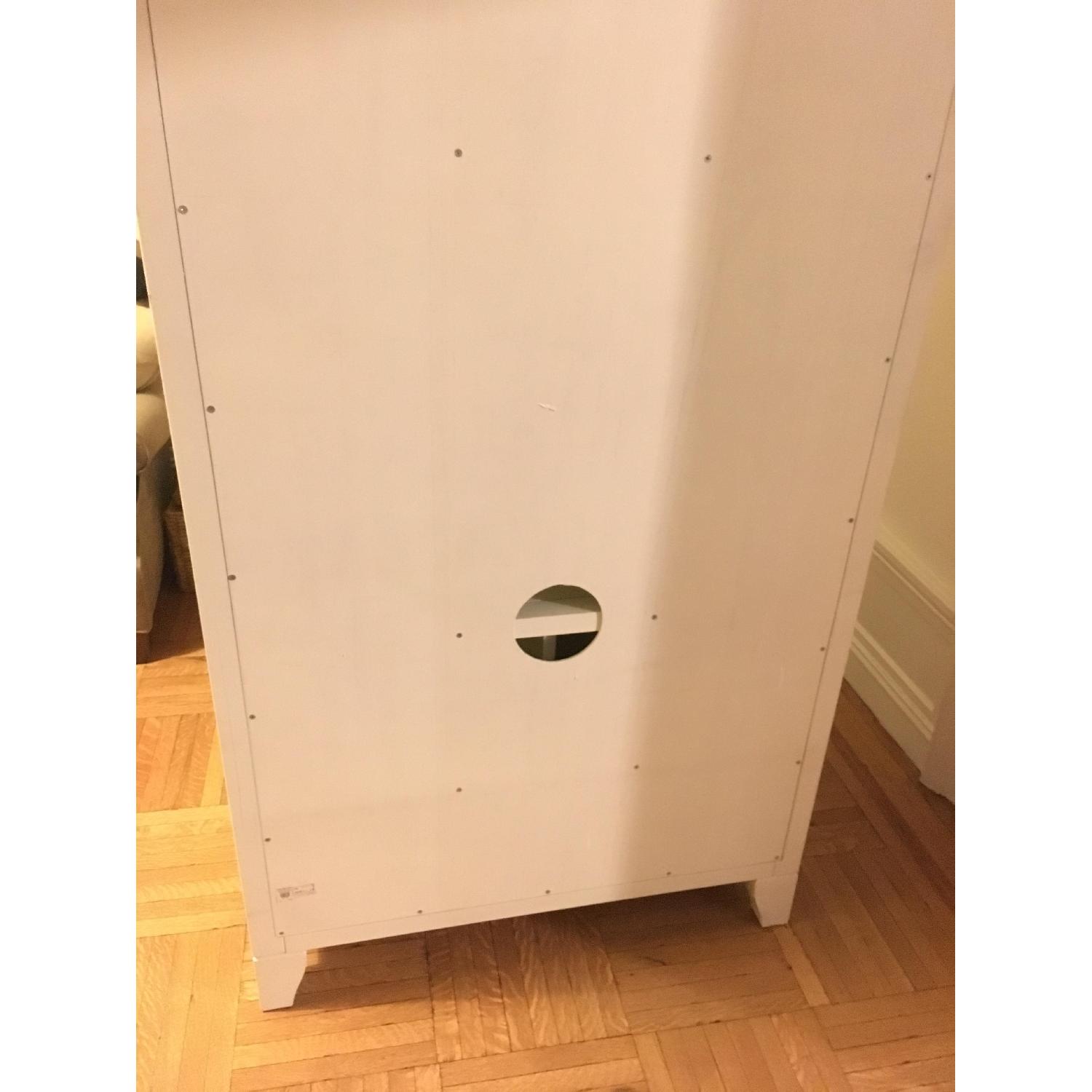 Pottery Barn Teen White Chez Moi Armoire - image-13