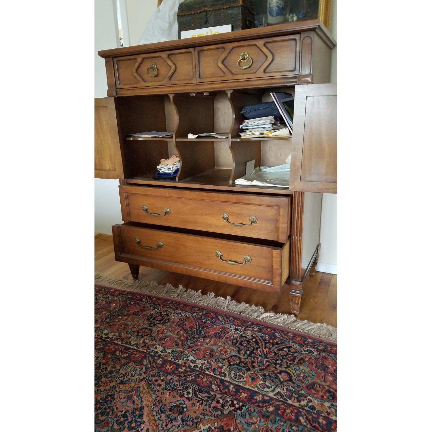 Hickory Manufacturing Company Vintage Armoire - image-1