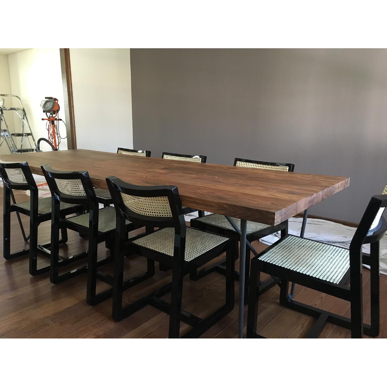CB2 Dylan Wood Dining Table AptDeco