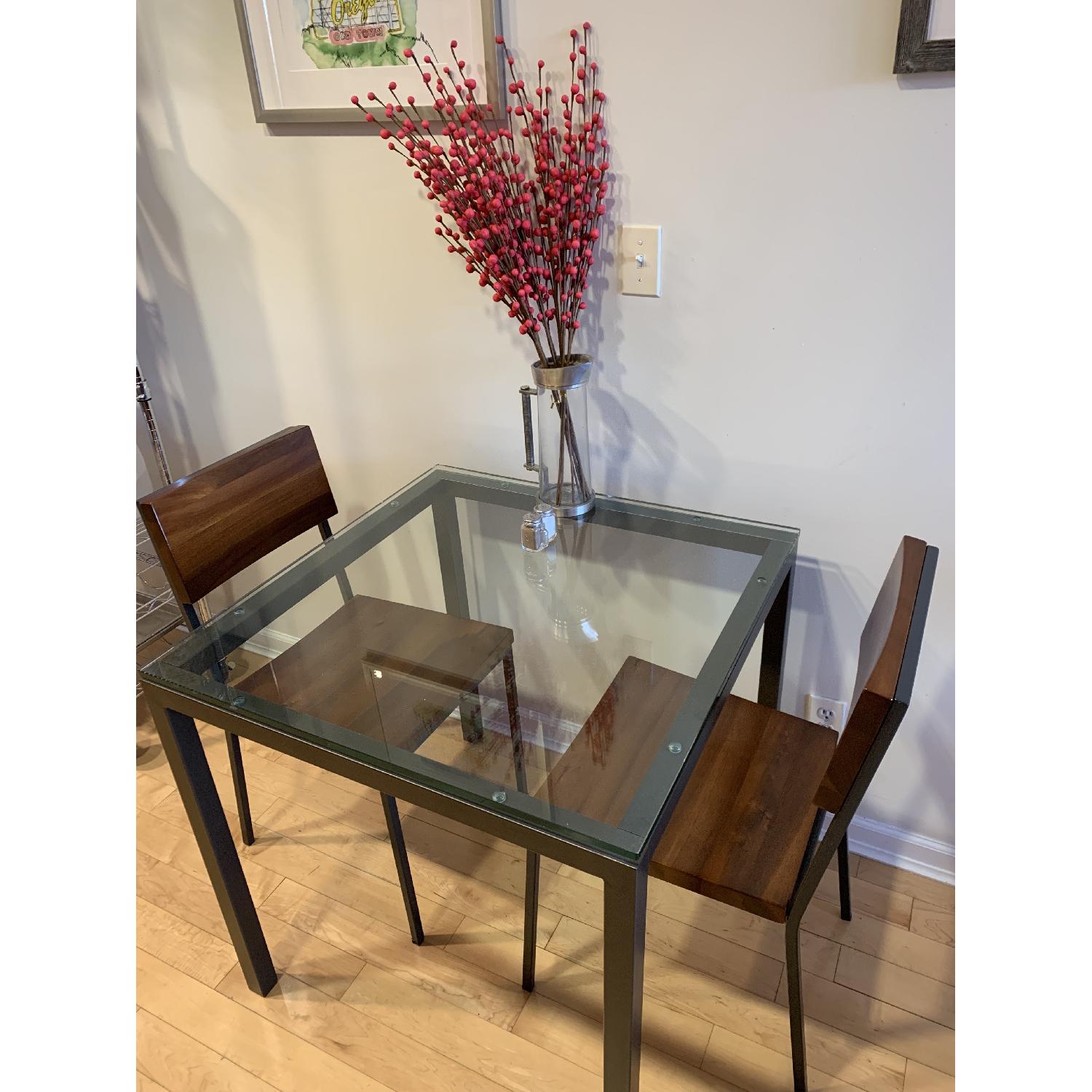 West Elm Rustic Dining Chairs in Acacia - image-2