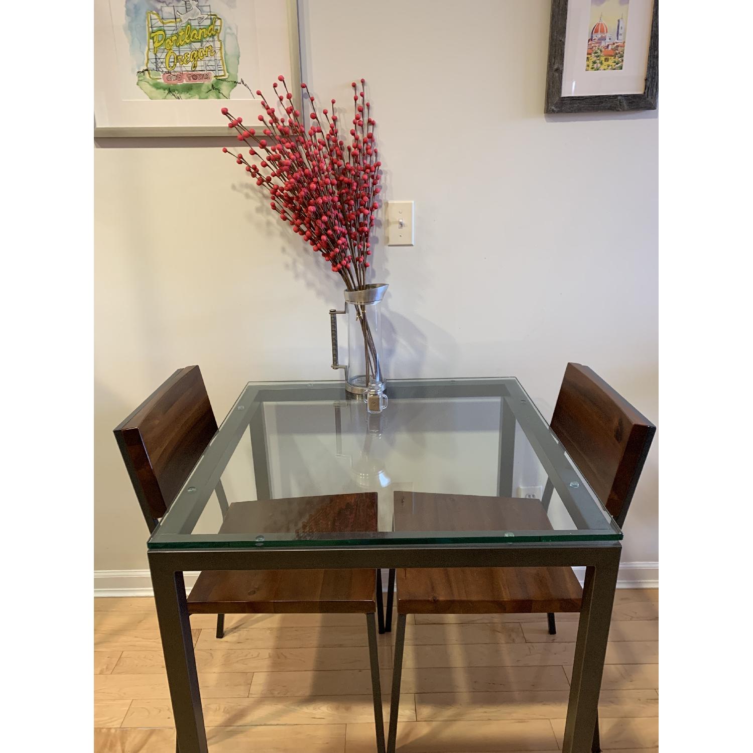 West Elm Rustic Dining Chairs in Acacia - image-3