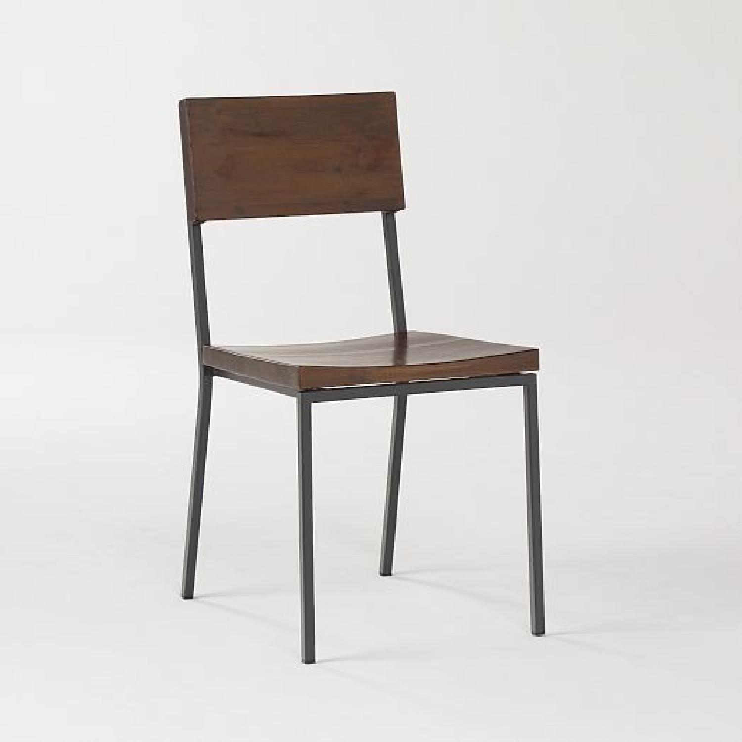West Elm Rustic Dining Chairs in Acacia - image-4