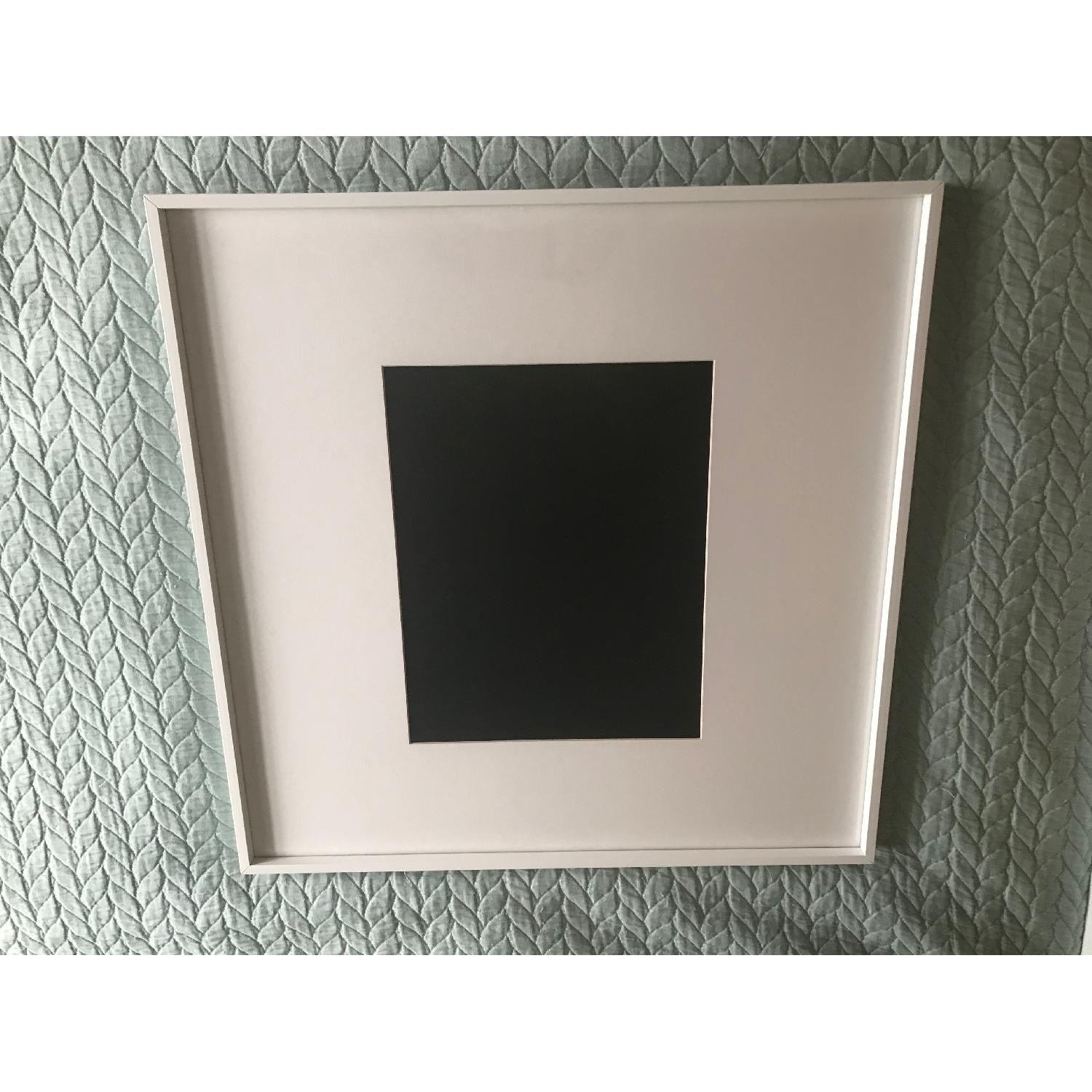 CB2 White Gallery Frame AptDeco