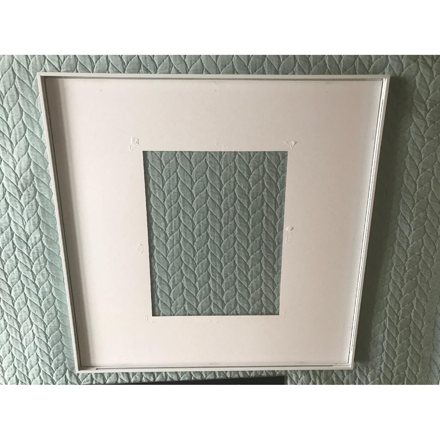 CB2 White Gallery Frame AptDeco