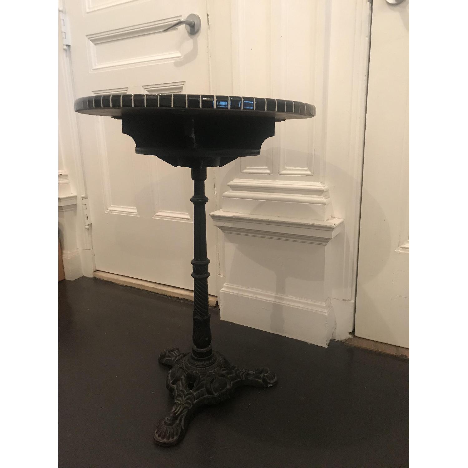 Cast Iron Cafe Table - image-1