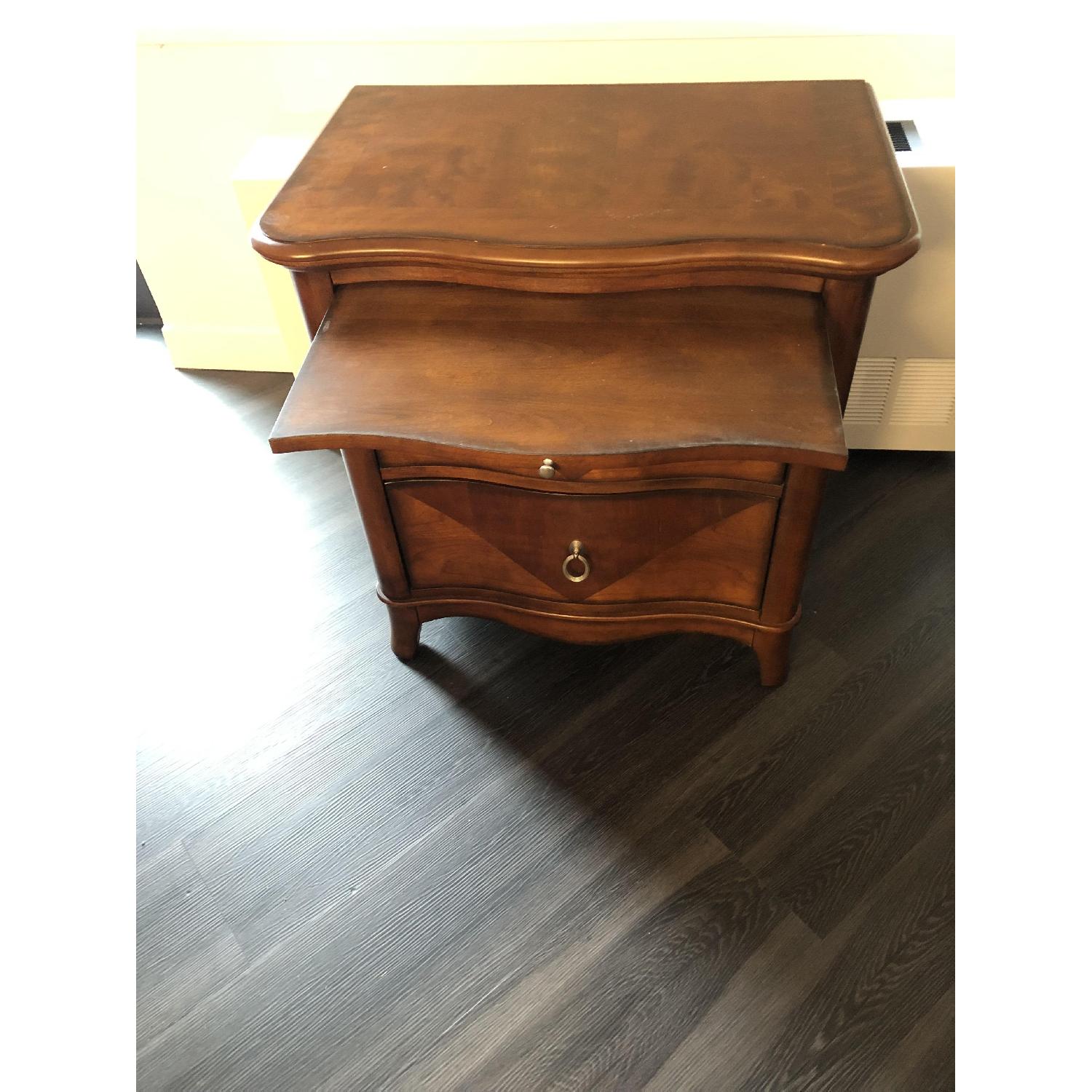 Kathy Ireland Home 2-Drawer Wooden Nightstand - image-3