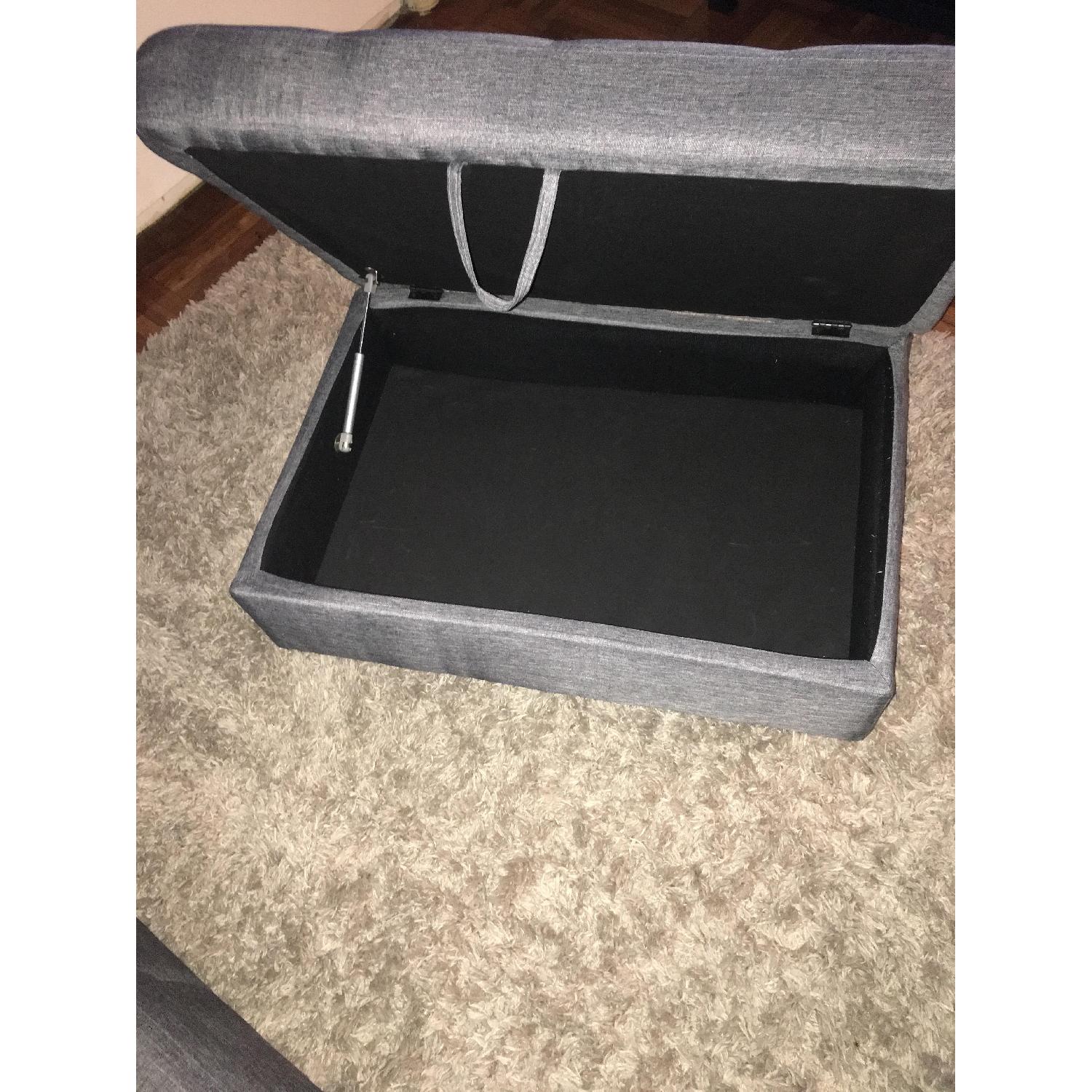 Beverly Furniture Benjamin Sectional Sofa & Ottoman - image-3