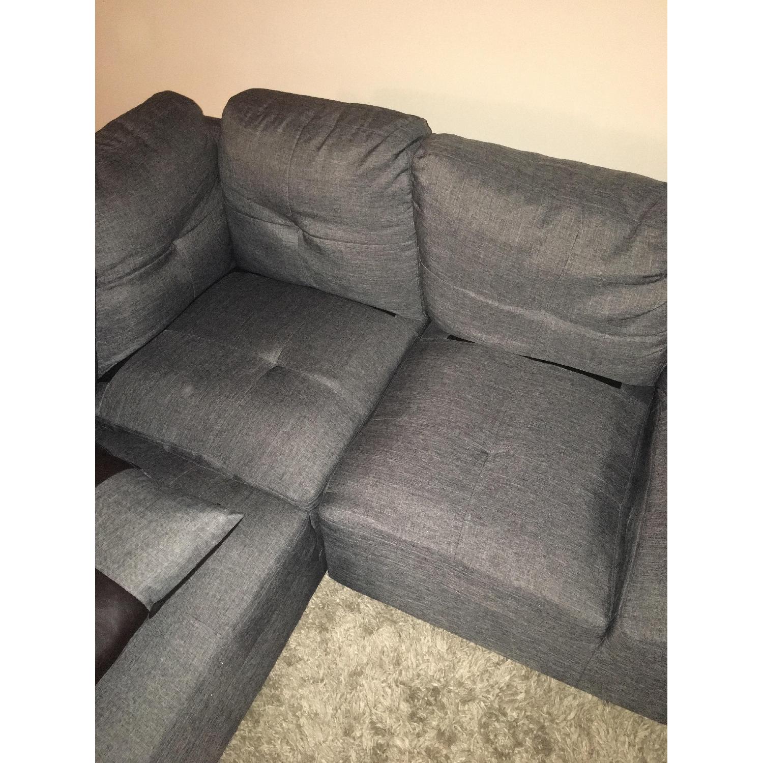 Beverly Furniture Benjamin Sectional Sofa & Ottoman - image-5