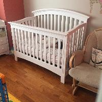 babies r us white crib