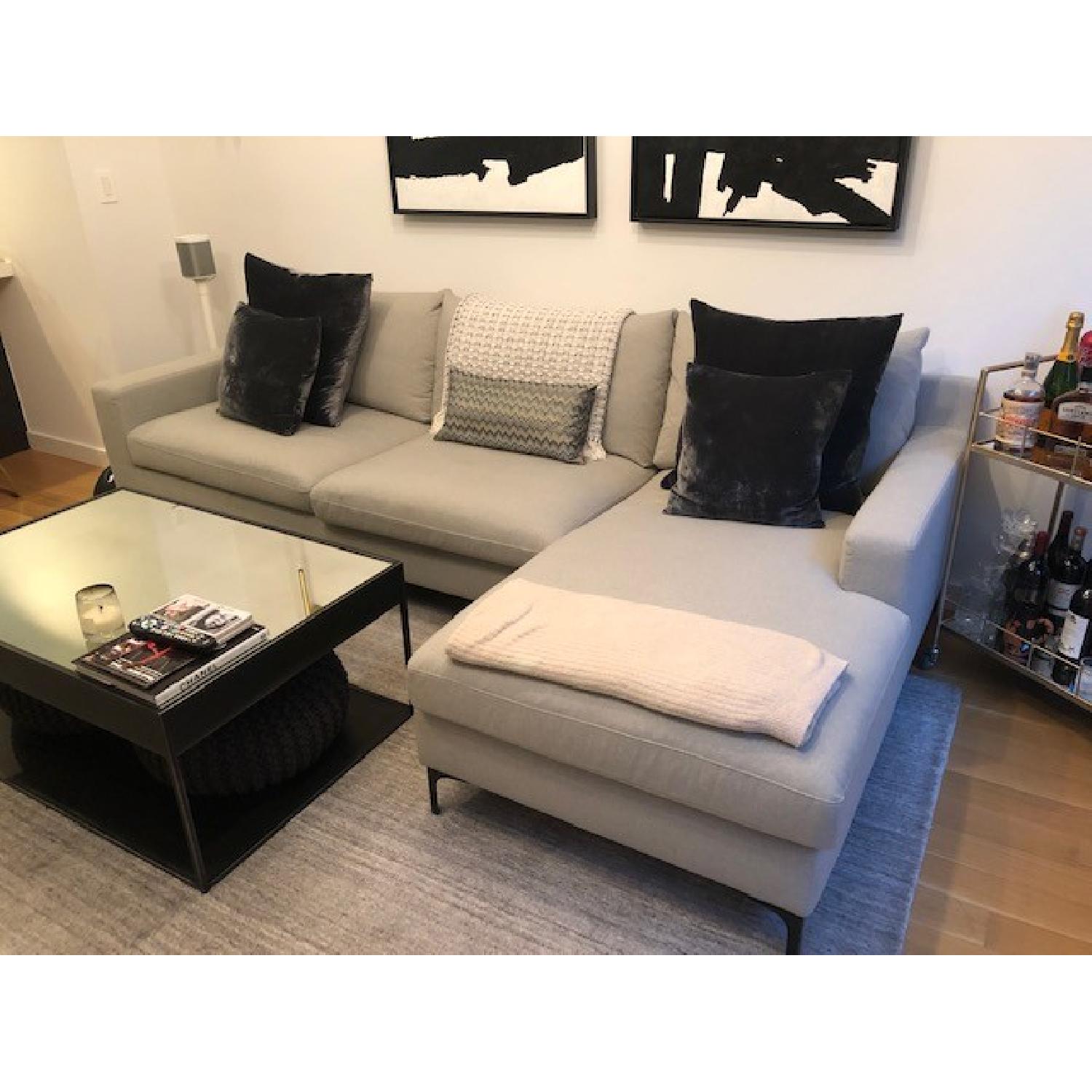 Interior Define Sloan Custom Sectional Sofa AptDeco