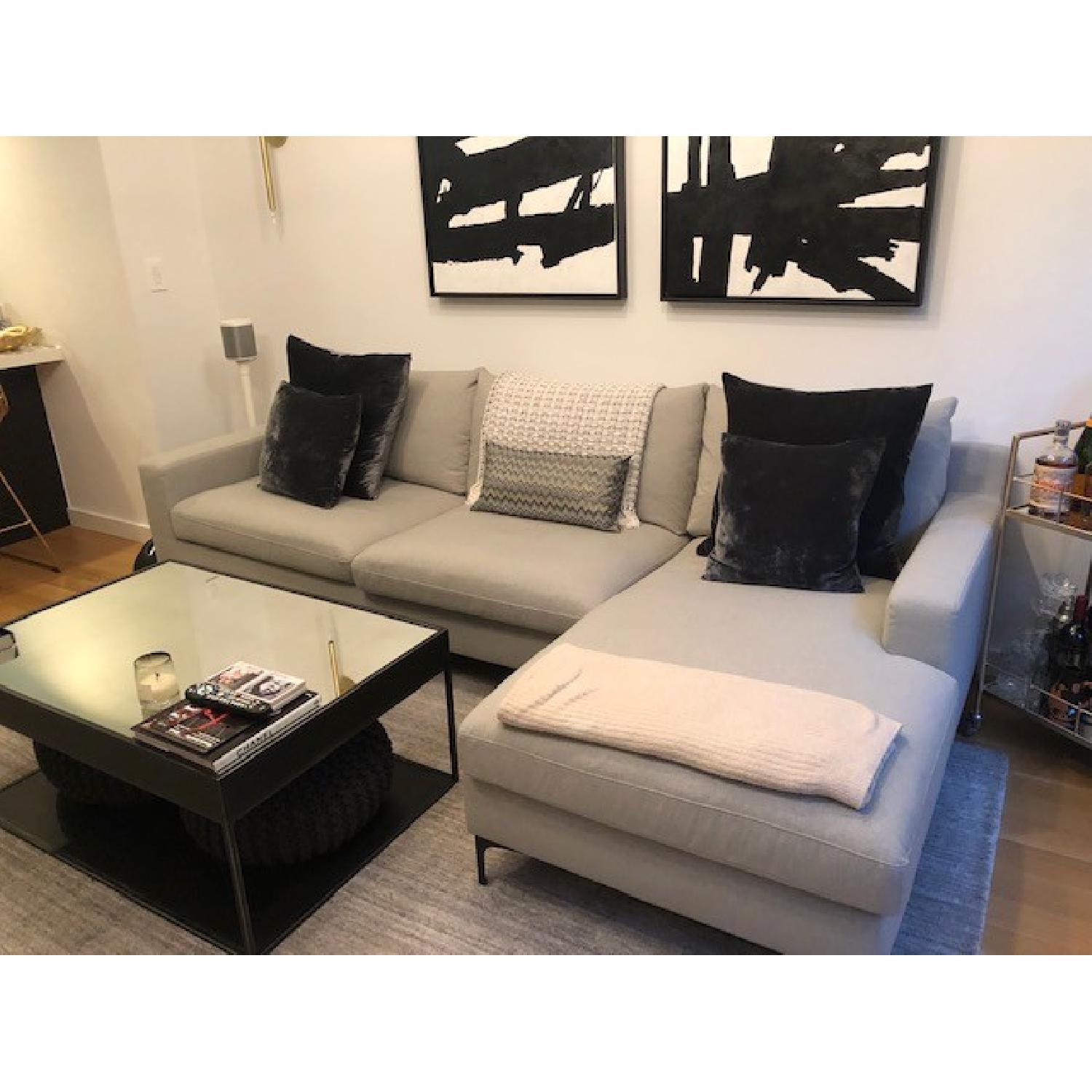 Interior Define Sloan Custom Sectional Sofa AptDeco