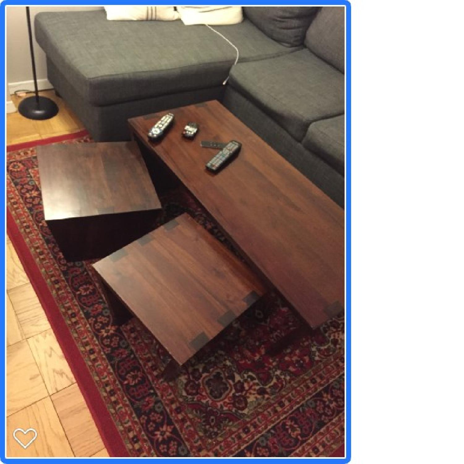 Pottery Barn 3-Piece Nesting Coffee Tables - image-3