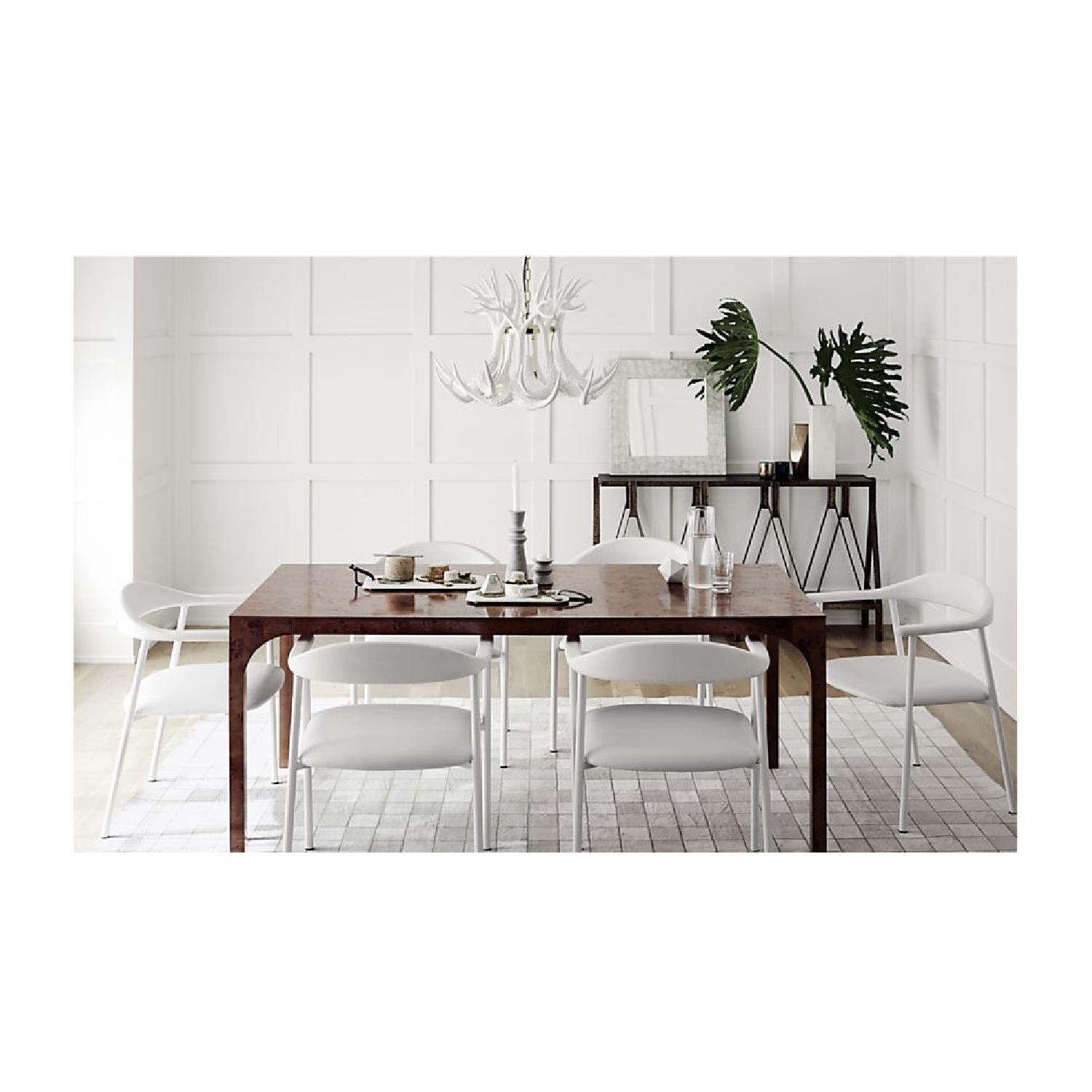 CB2 Aqua Virgo Burl Dining Table - image-2