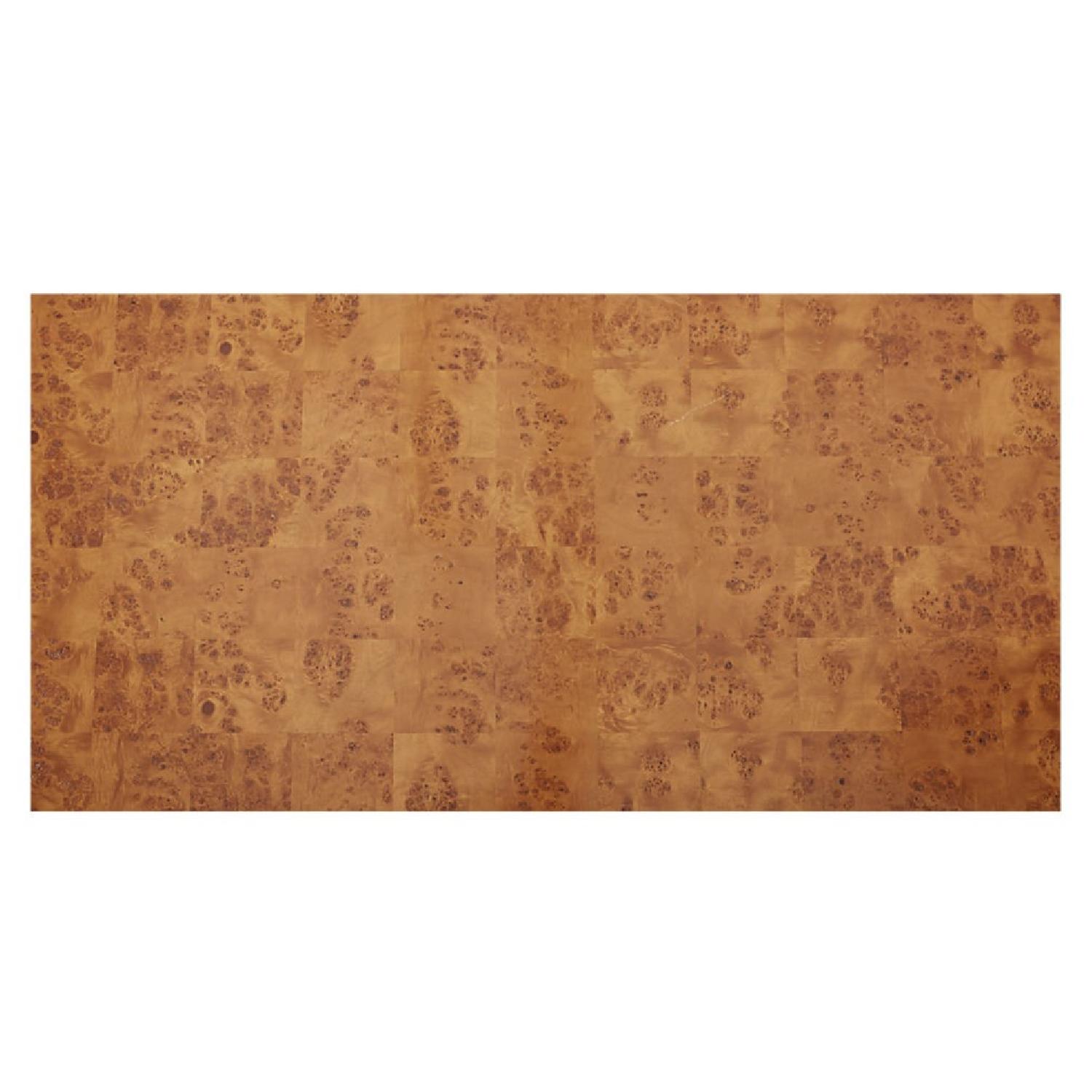 CB2 Aqua Virgo Burl Dining Table - image-4