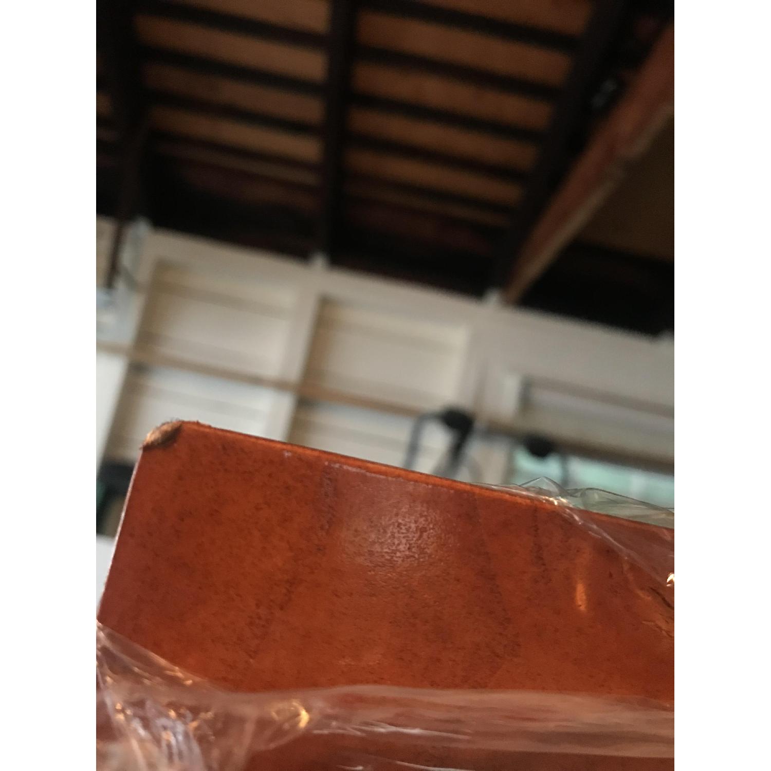 CB2 Aqua Virgo Burl Dining Table - image-8