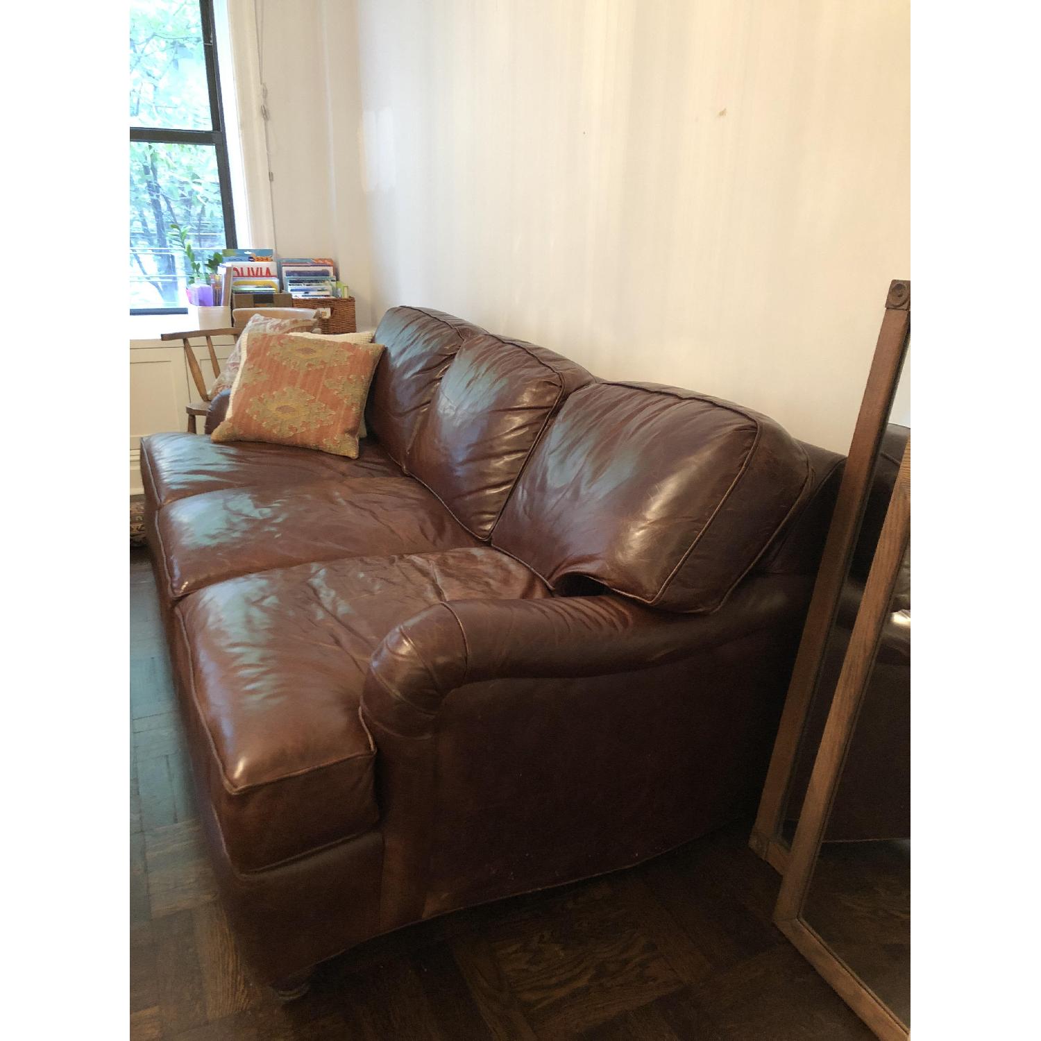 Restoration Hardware English Roll Arm Sleeper Sofa AptDeco