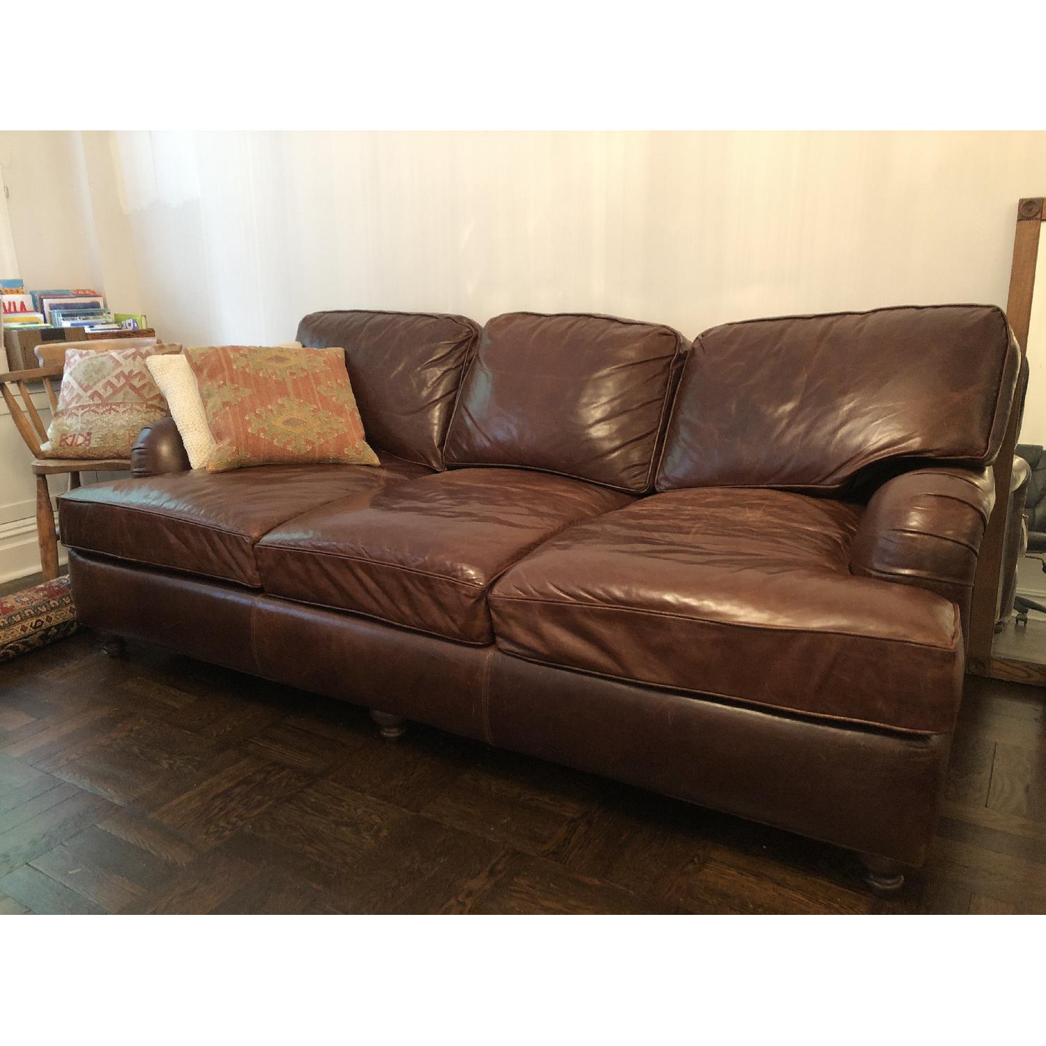 Restoration Hardware English Roll Arm Sleeper Sofa AptDeco