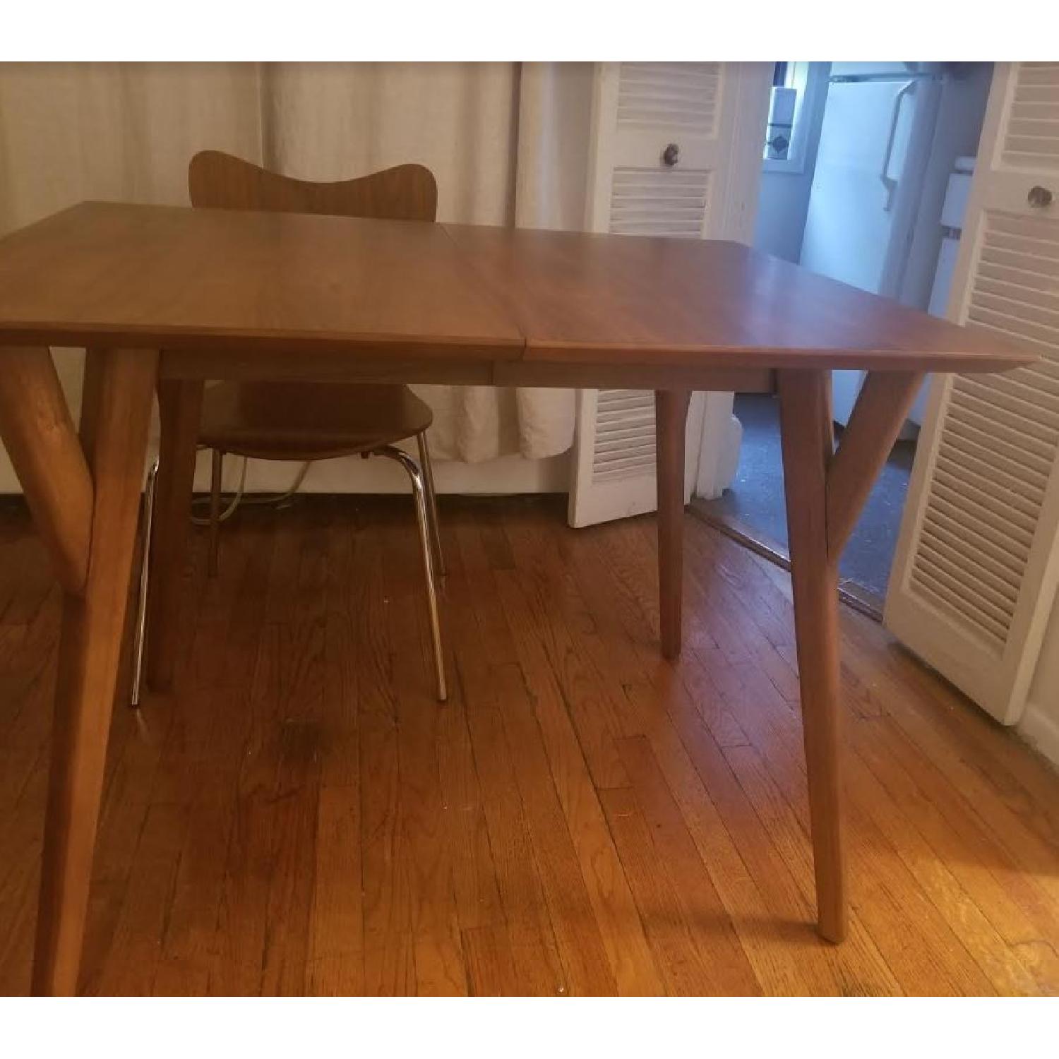 West Elm Scoop Back Dining Chairs in Walnut AptDeco