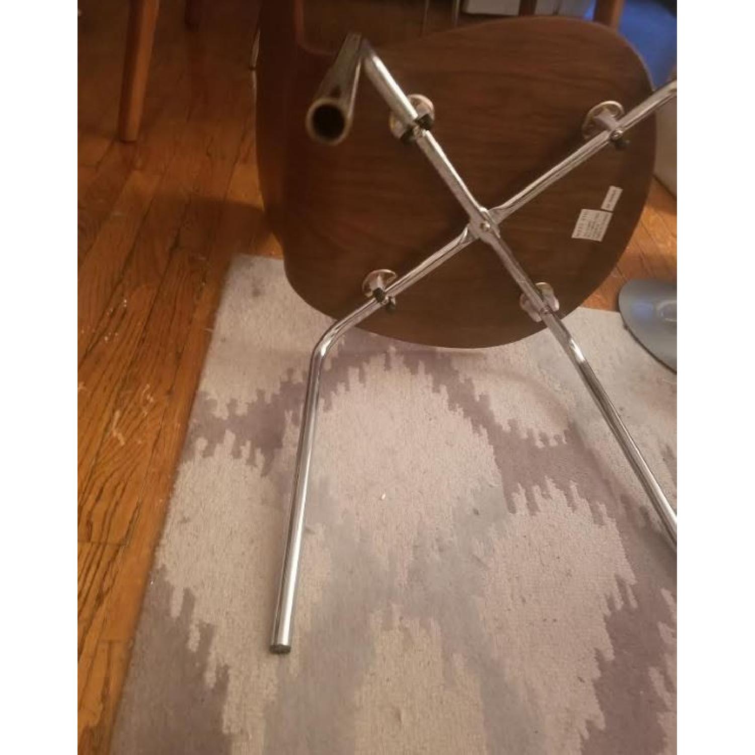 West Elm Scoop Back Dining Chairs in Walnut - image-3