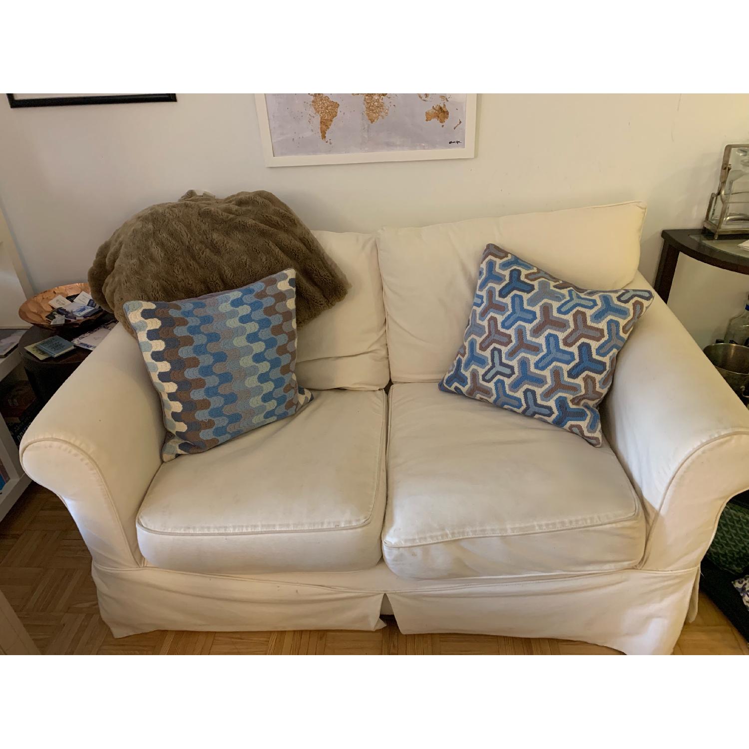 Pottery Barn PB Comfort Loveseat - image-1