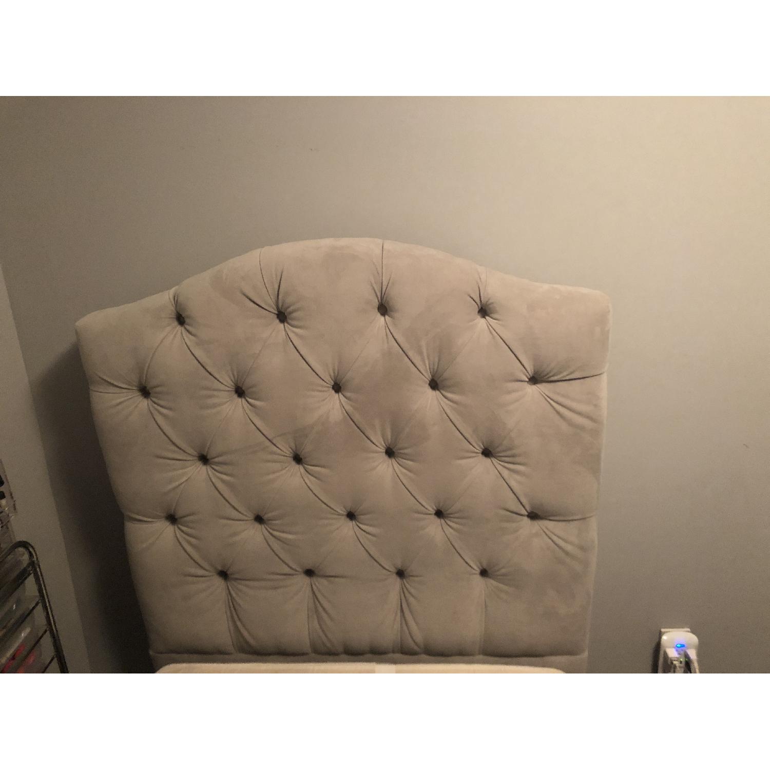 Pottery Barn Teen Eliza Tufted Twin Headboard - image-1