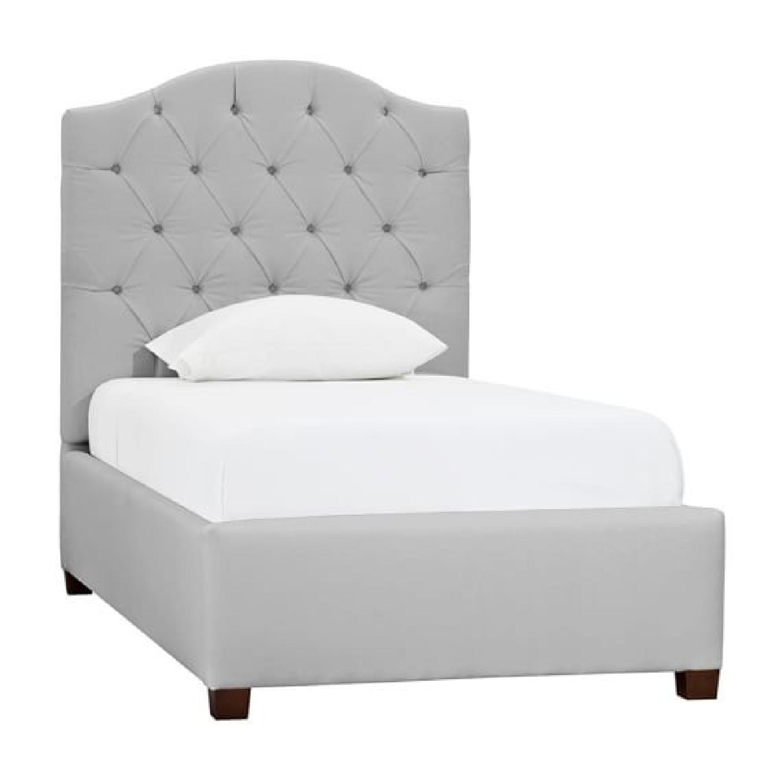 Pottery Barn Teen Eliza Tufted Twin Headboard - image-4