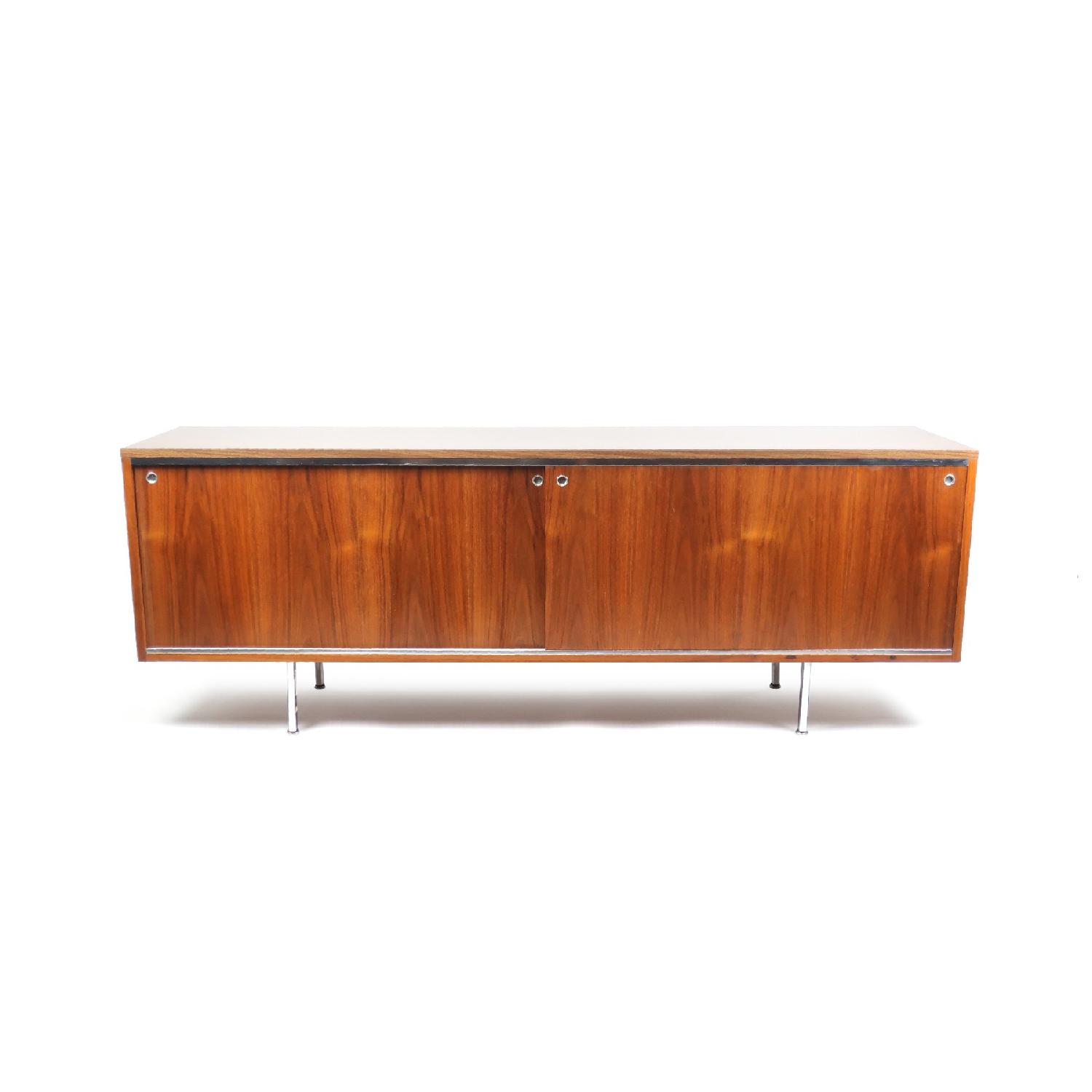 Herman Miller Walnut Executive Office Group Credenza - image-1
