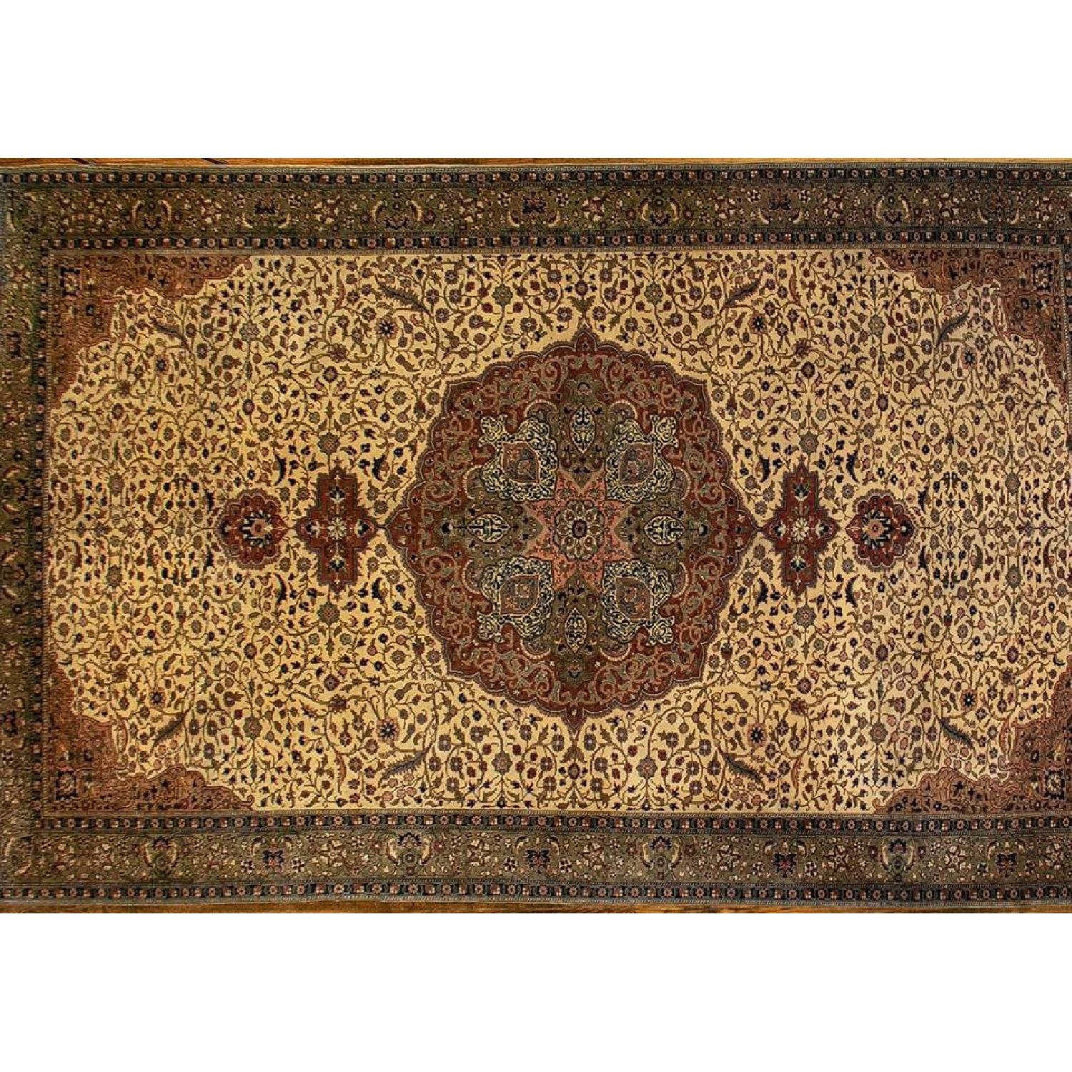 Hand Knotted Wool Carpet - image-0