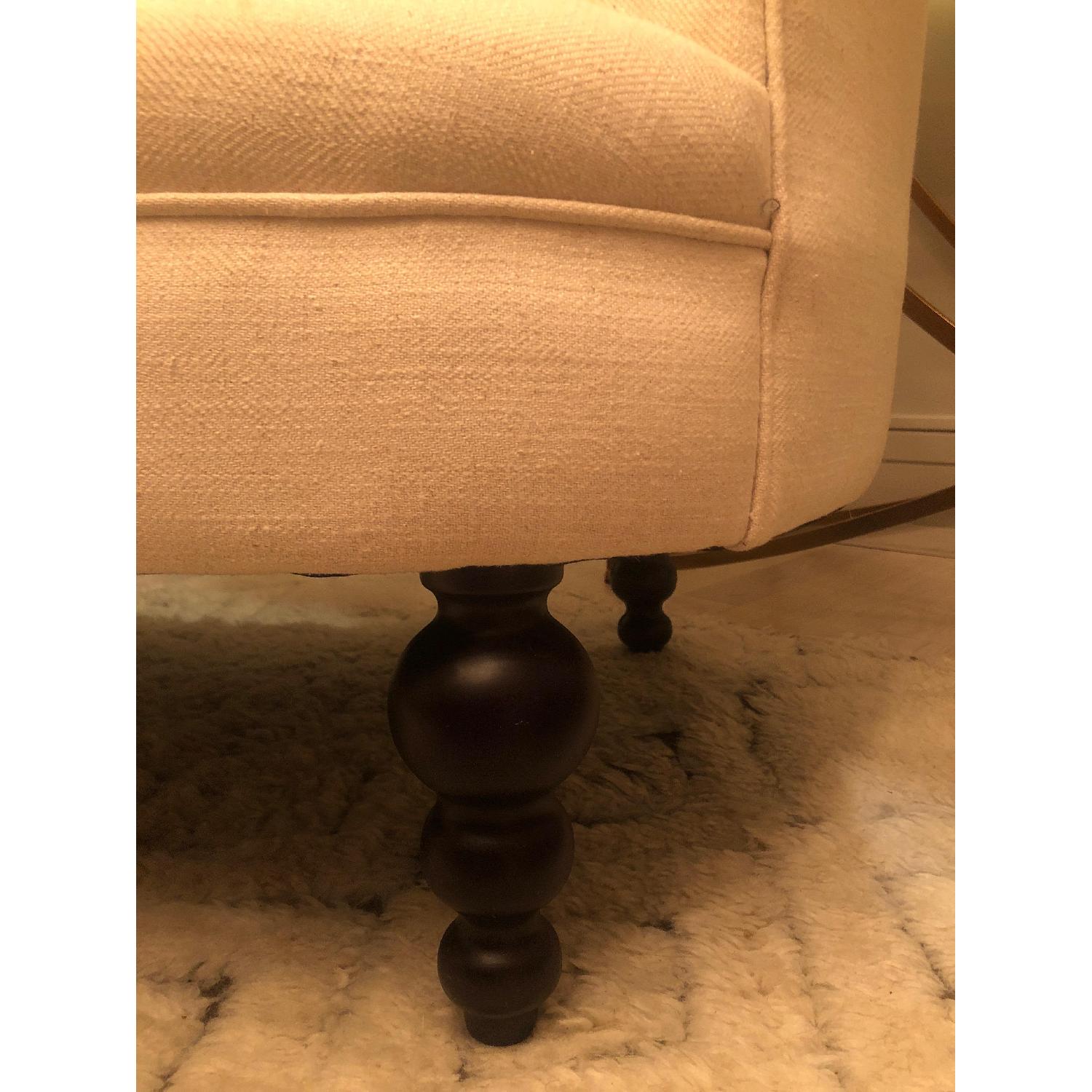 Pier 1 Colette Flax Beige Loveseat - image-3