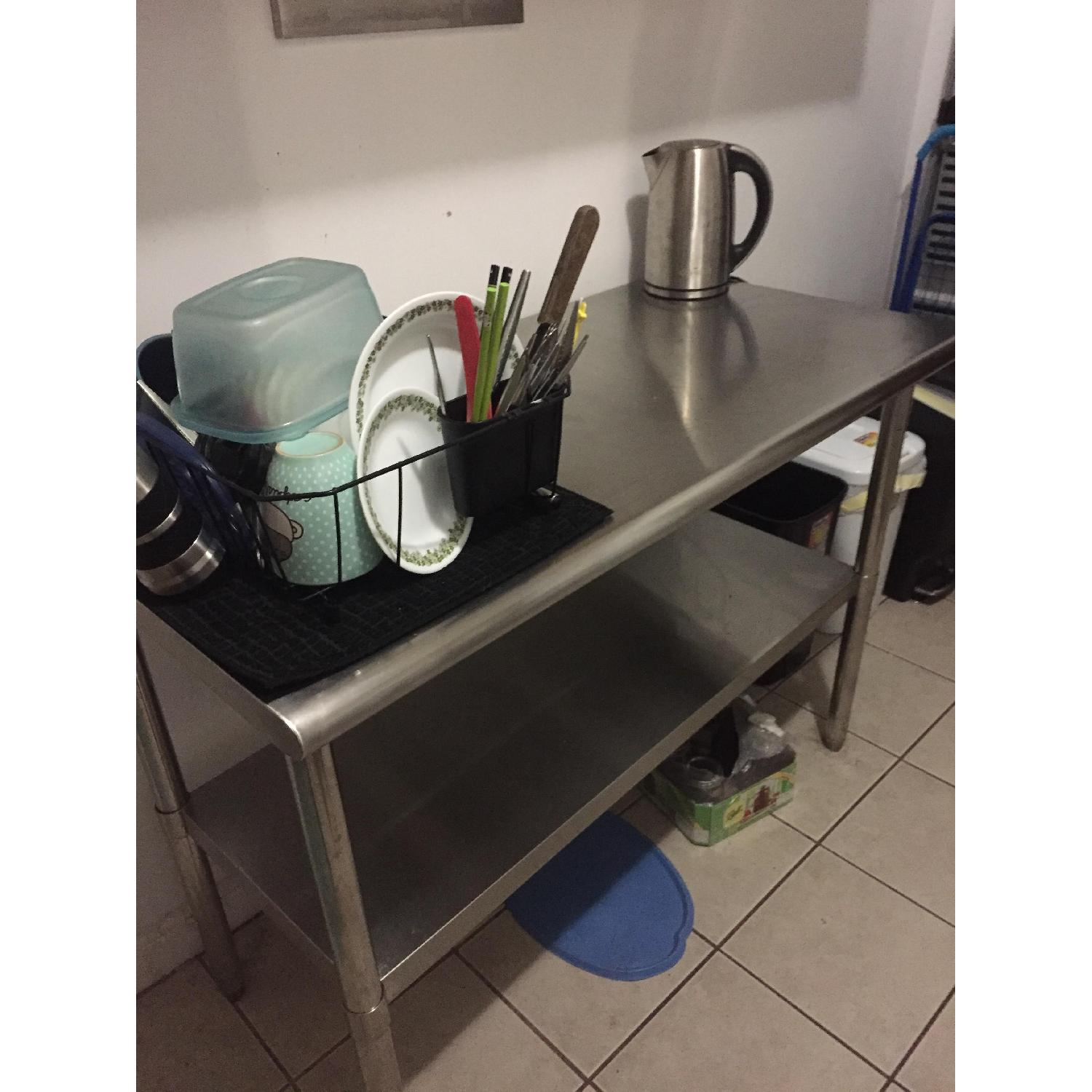 Stainless Steel Kitchen Table - image-1