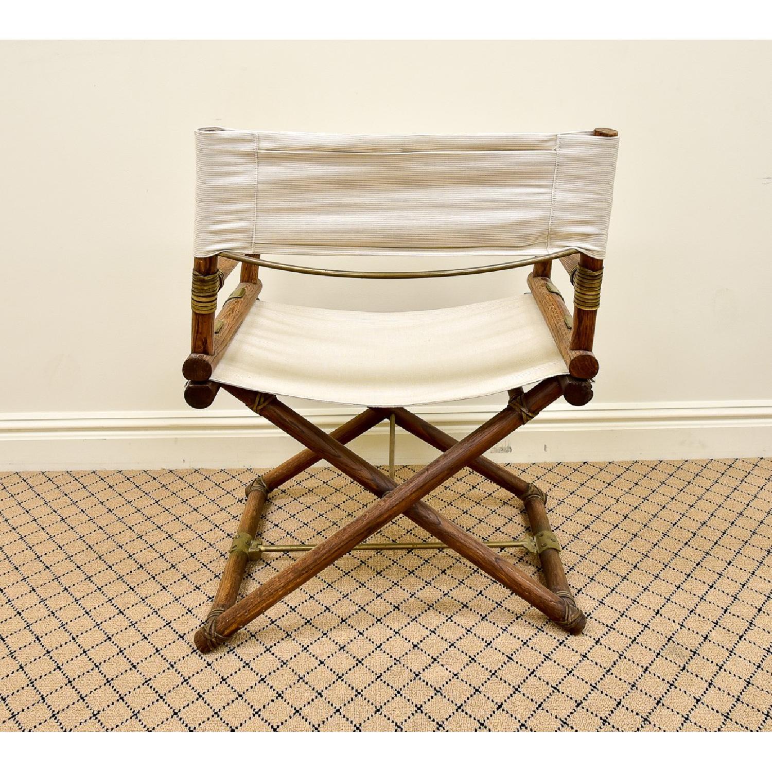 Vintage McGuire Director X Chairs - image-4
