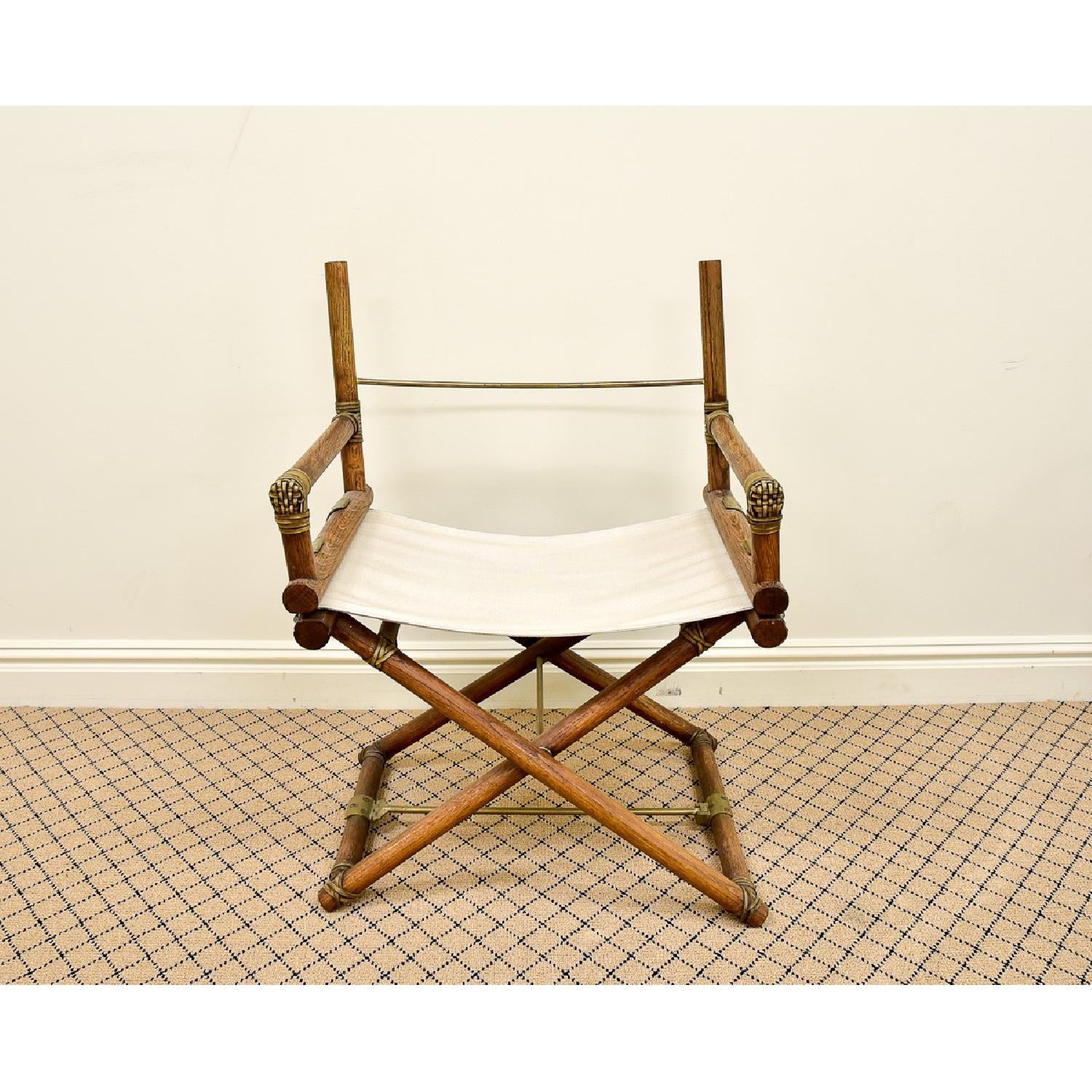 Vintage McGuire Director X Chairs - image-6