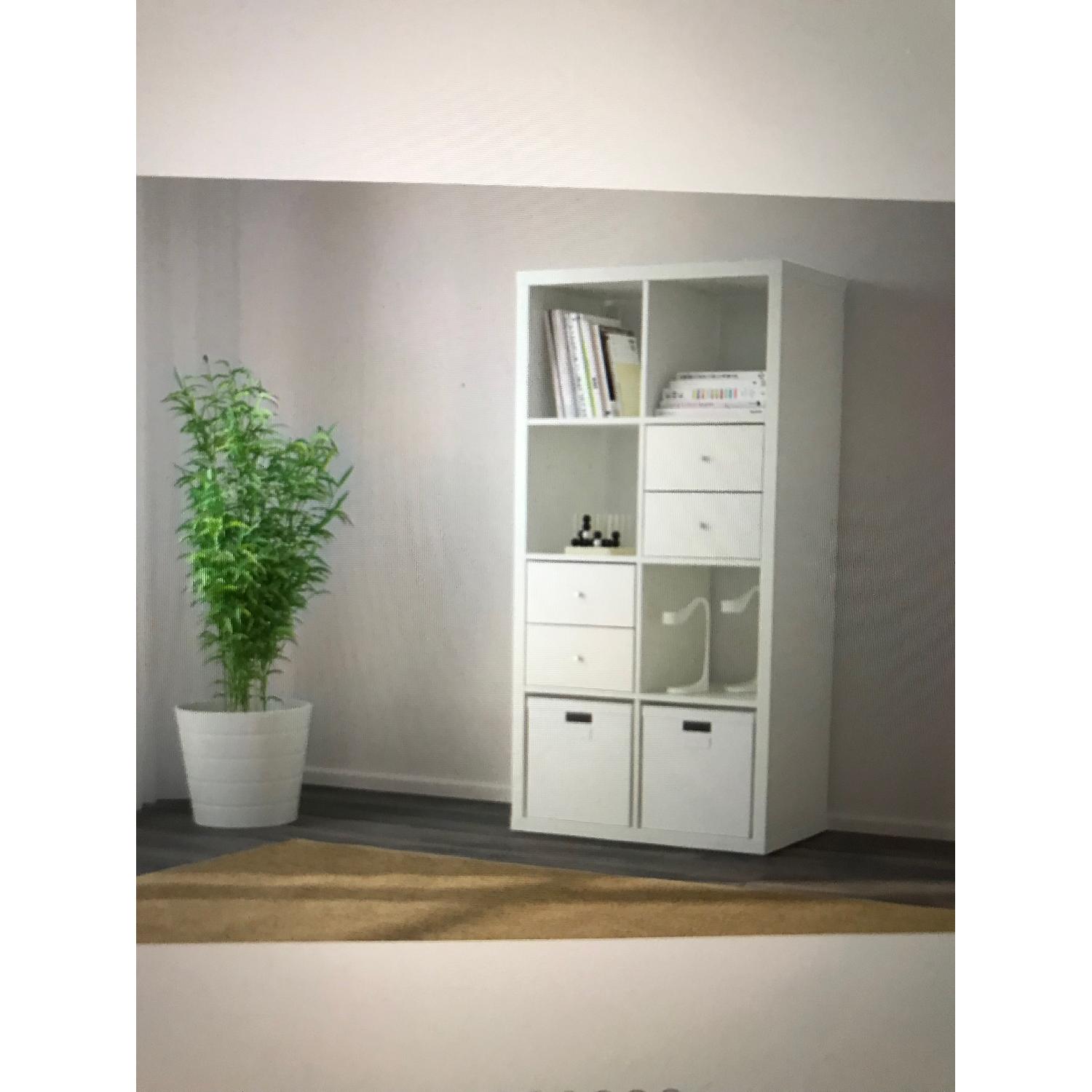 Ikea White Shelves/Bookcases - image-1