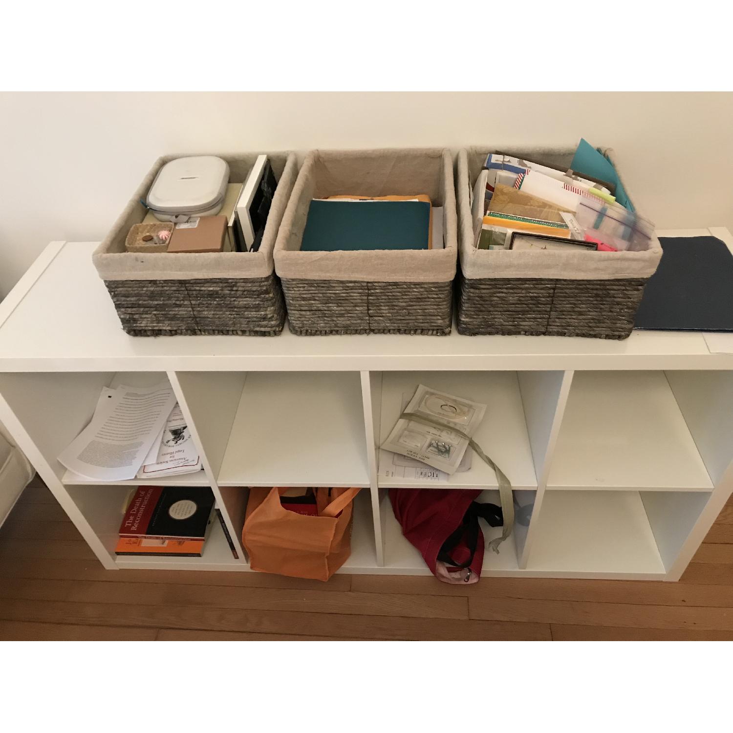 Ikea White Shelves/Bookcases - image-2