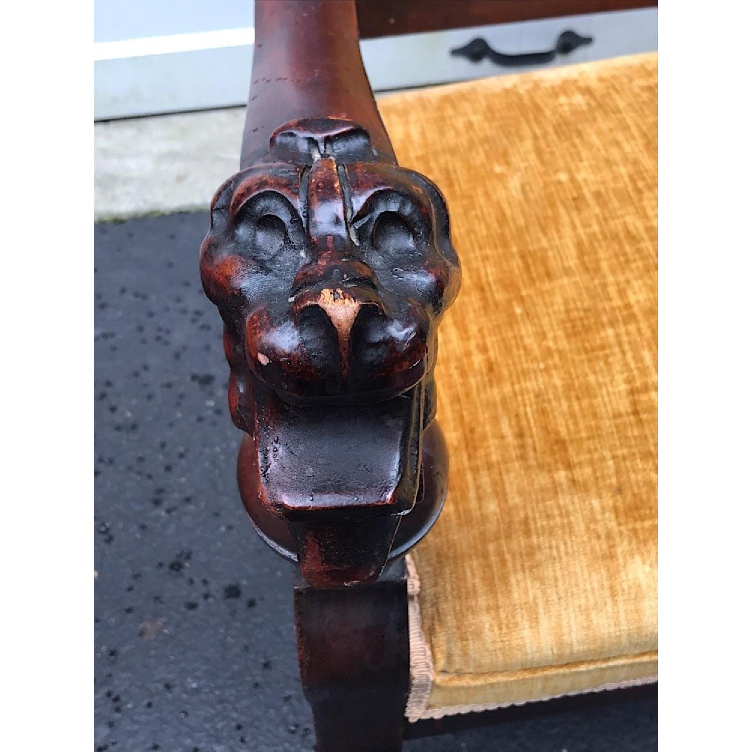 Antique Settee + 2 Matching Side Chairs - image-1