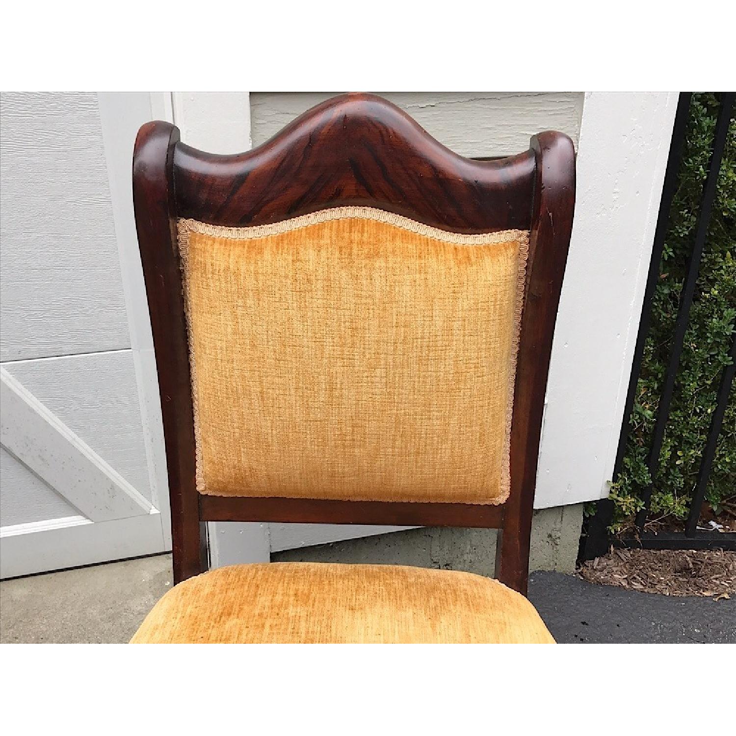 Antique Settee 2 Matching Side Chairs Aptdeco