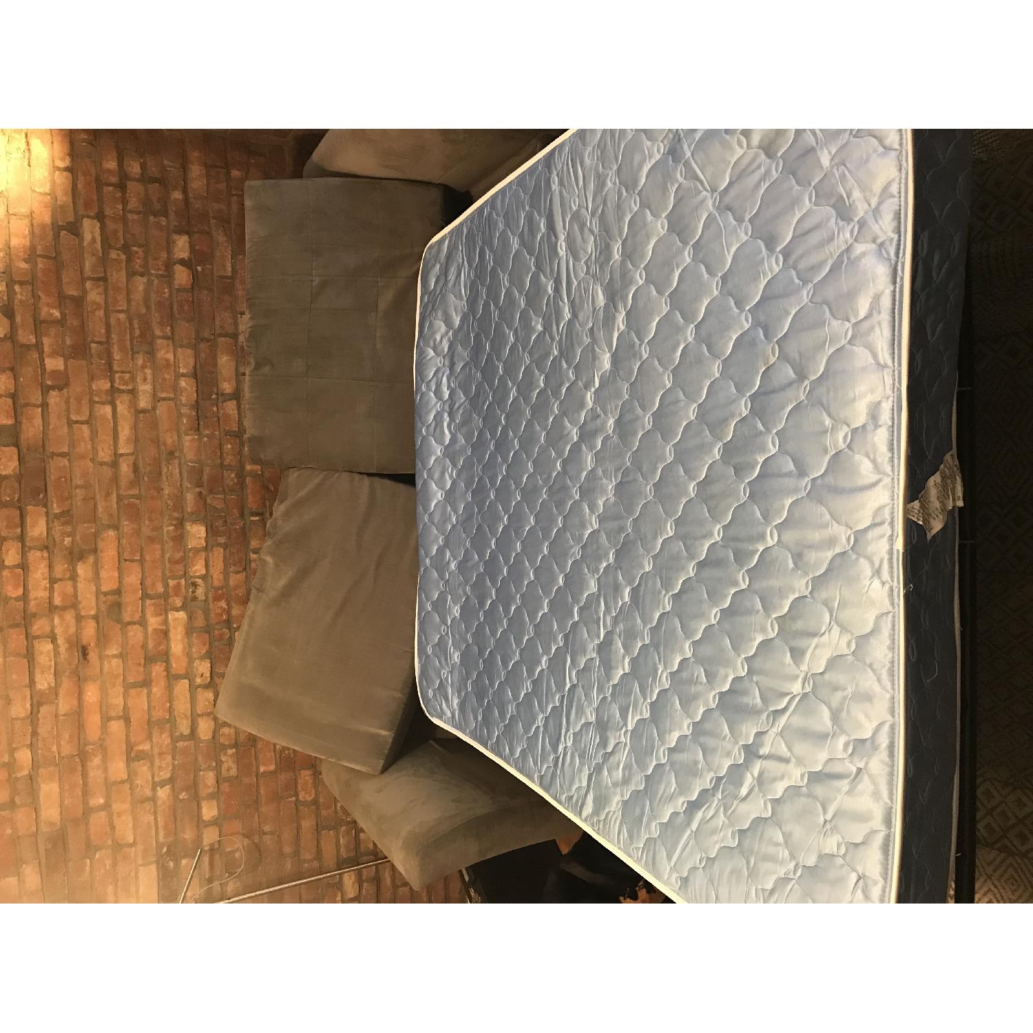 Macy's Elliot Grey Sleeper Sofa - image-13