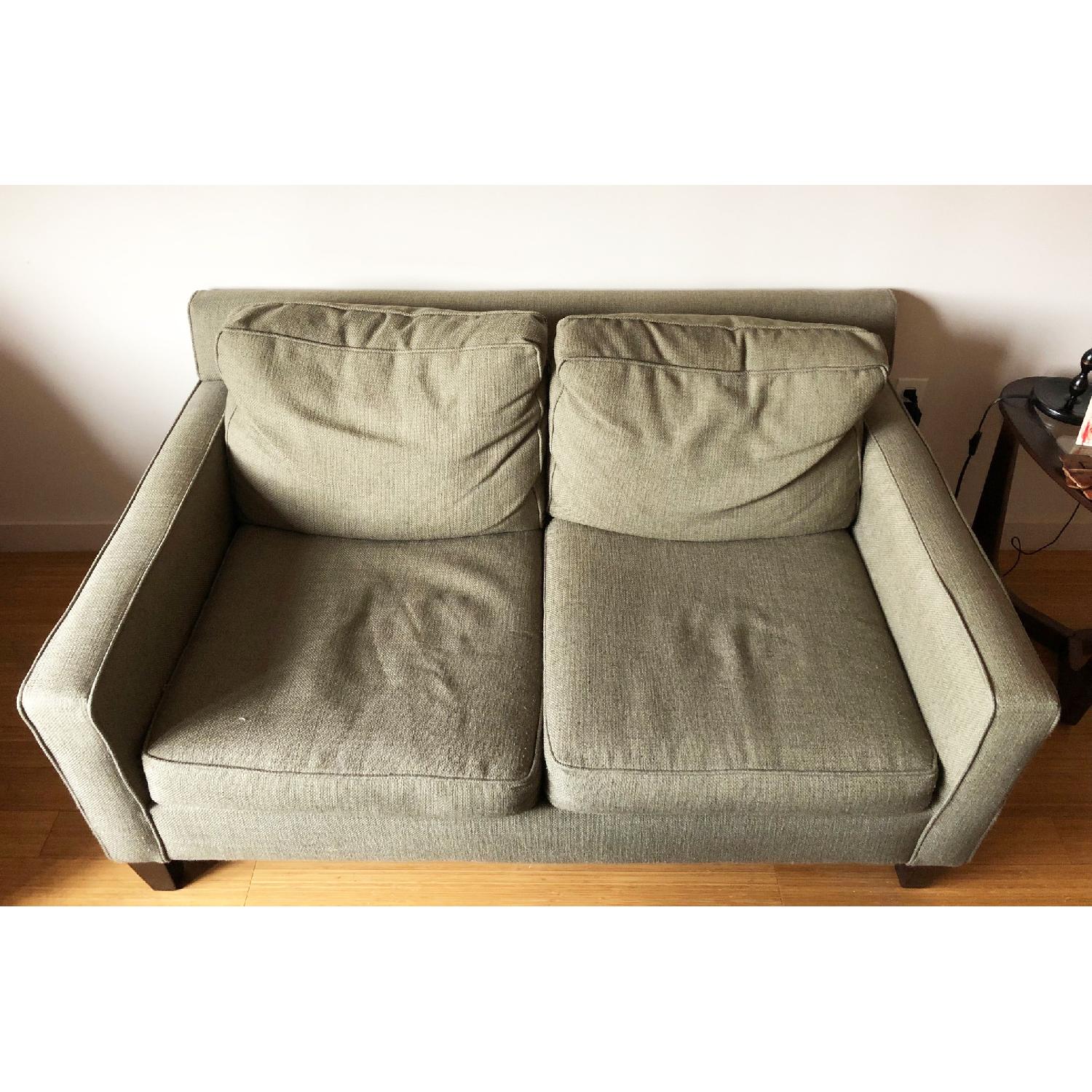 Macy's Beige Loveseat - image-2