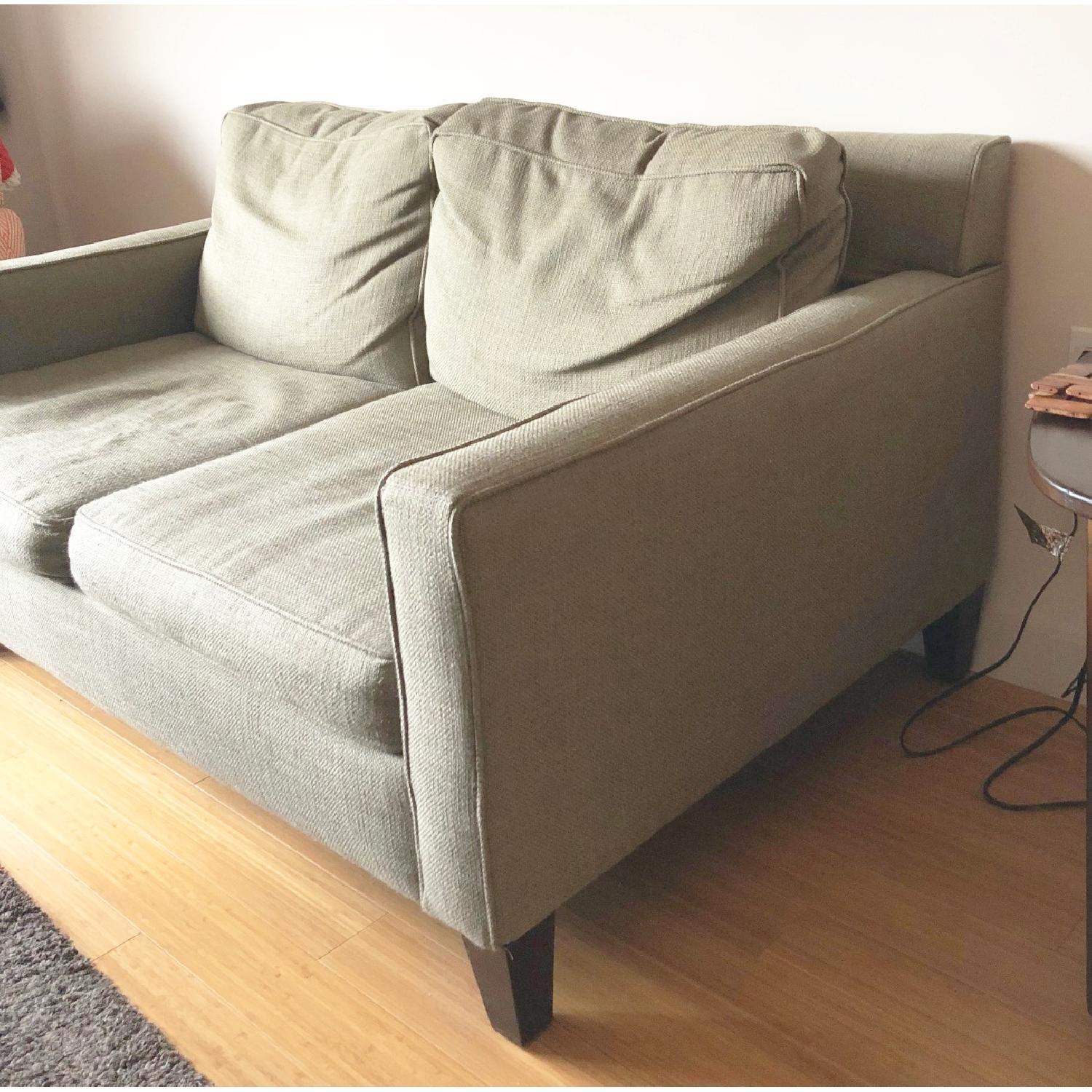 Macy's Beige Loveseat - image-4